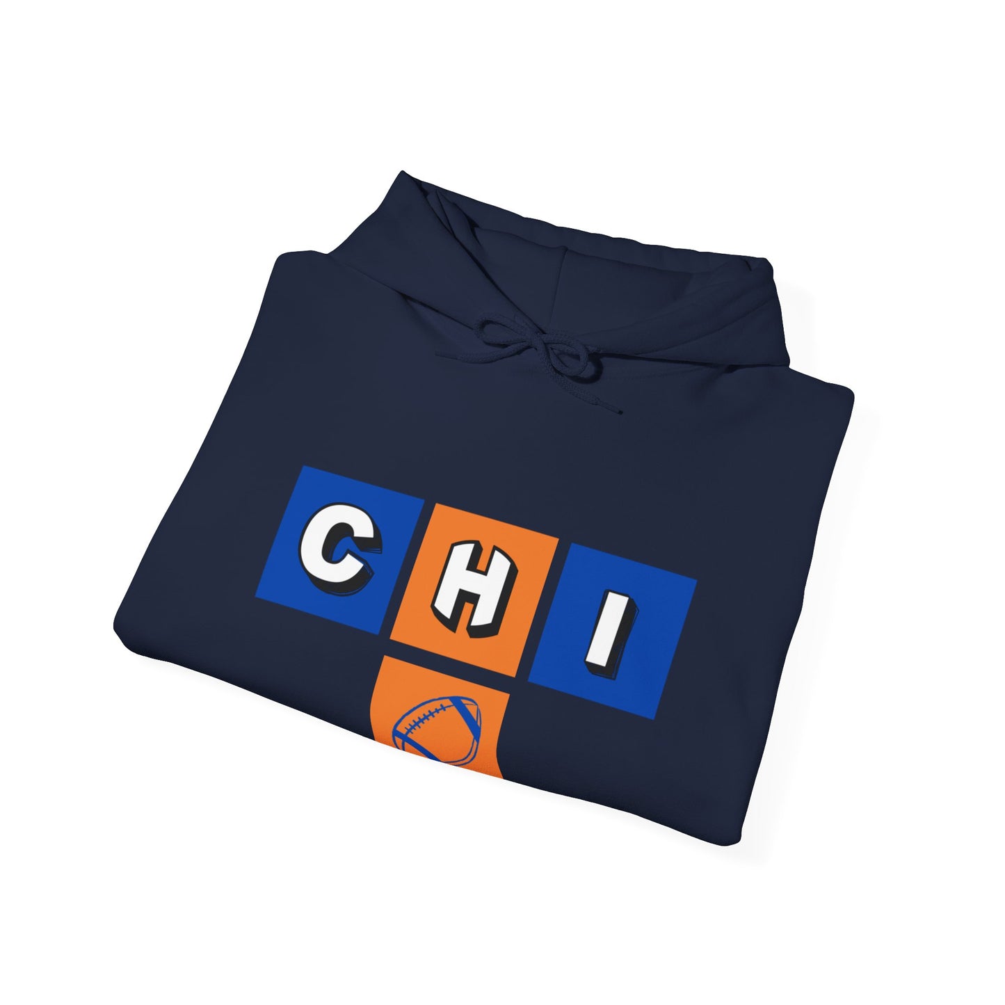 Chi Football Unisex Heavy Blend™ Hooded Sweatshirt