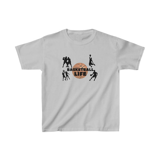 Kids Basketball Life Heavy Cotton™ Tee