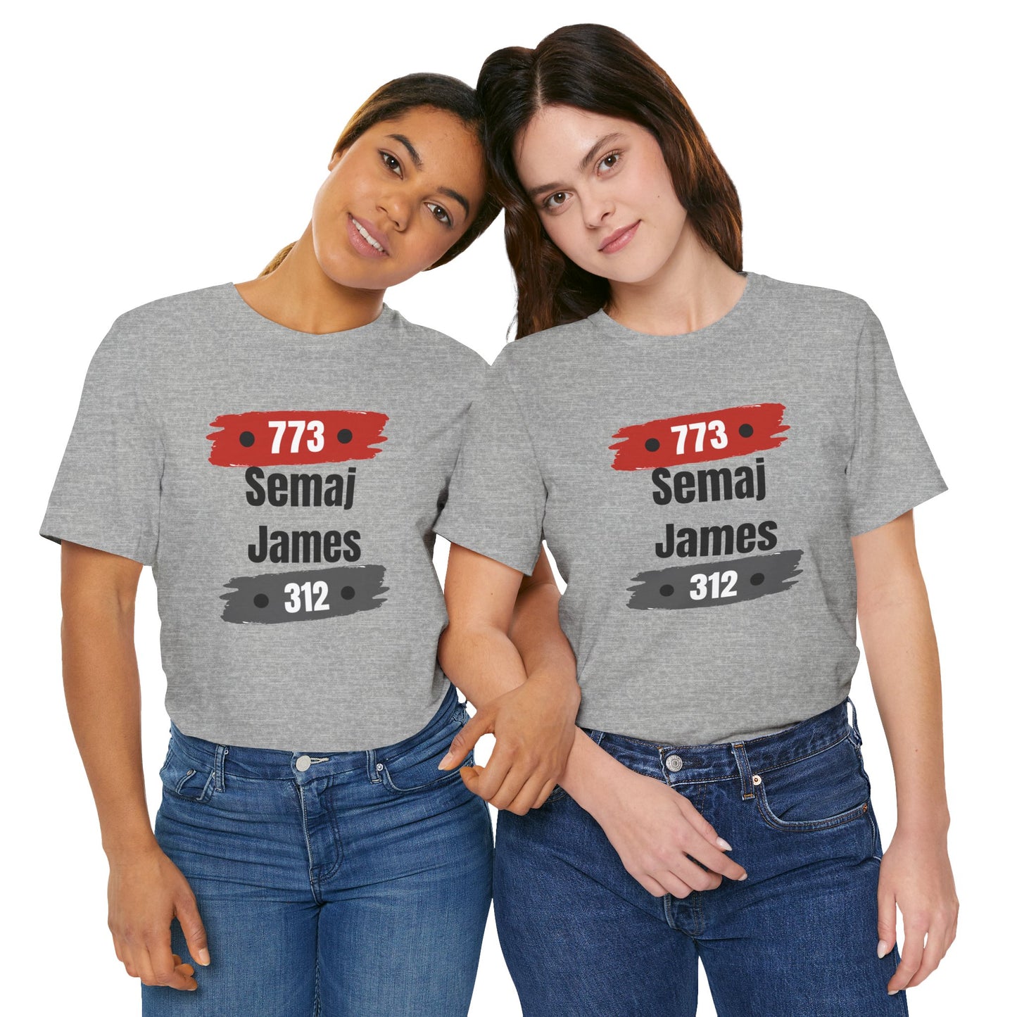 Semaj James 773/312 Unisex Short Sleeve Tee