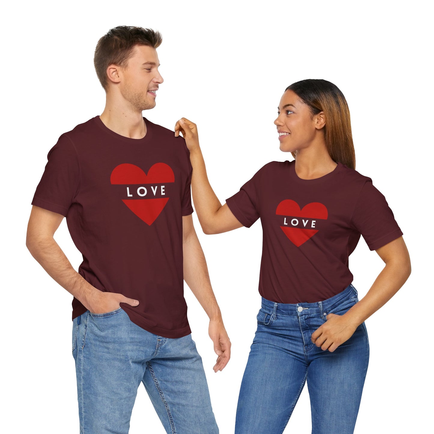 Love Unisex Jersey Short Sleeve Tee