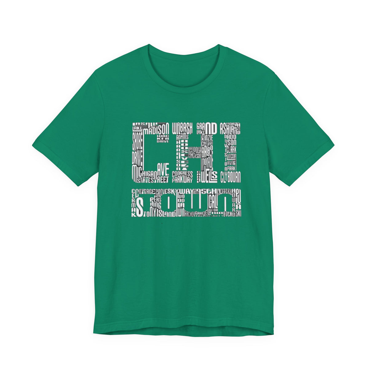 Chi-Town Unisex Jersey Short Sleeve Tee