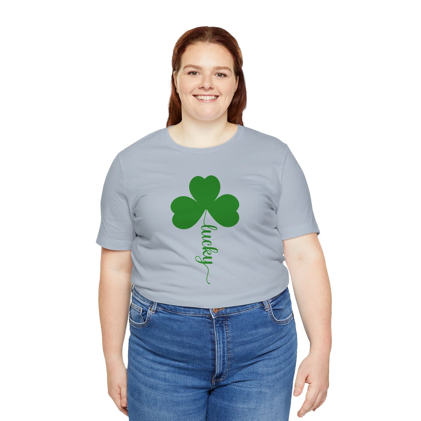 Clover/ Lucky Unisex Jersey Short Sleeve Tee