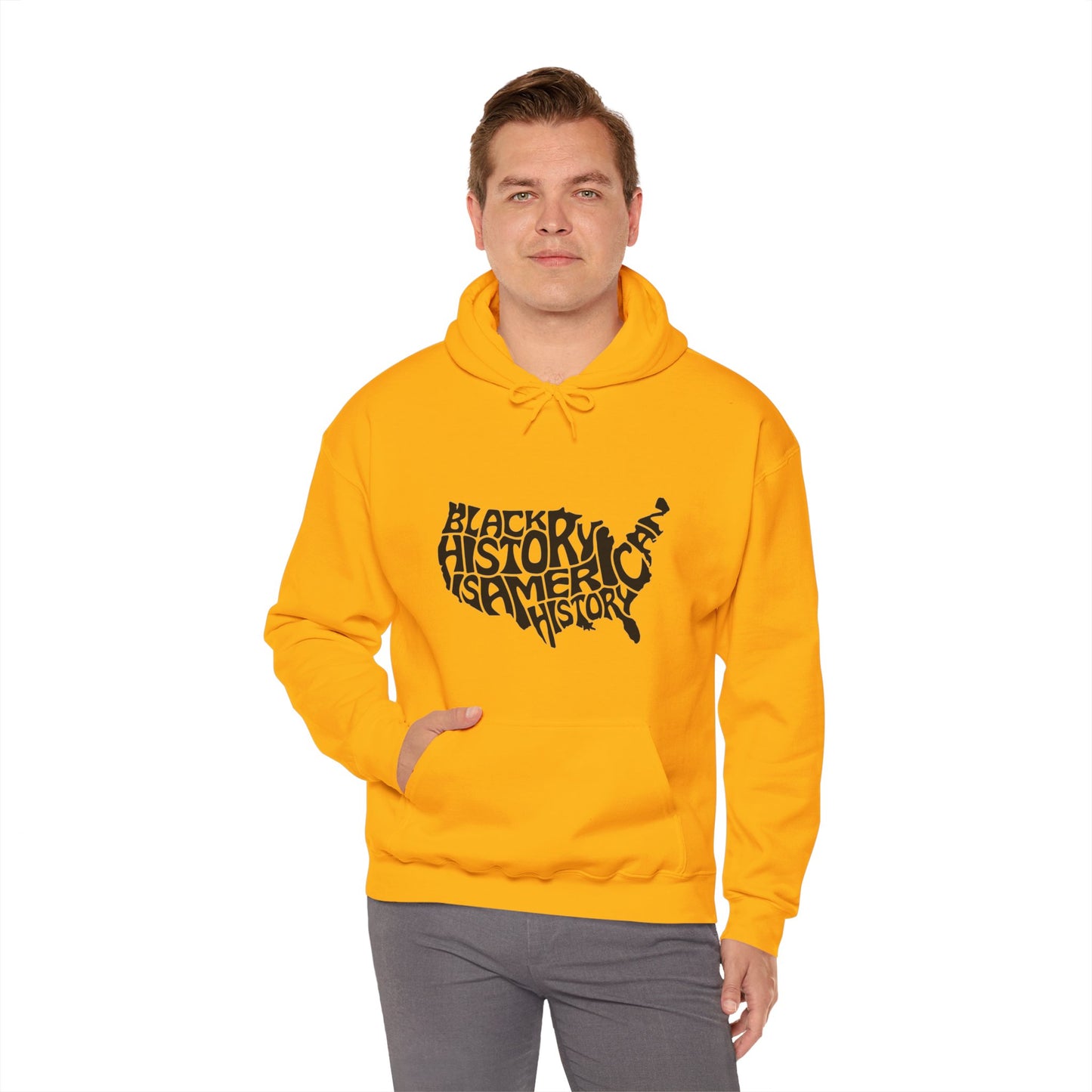 Black History Unisex Heavy Blend™ Hooded Sweatshirt