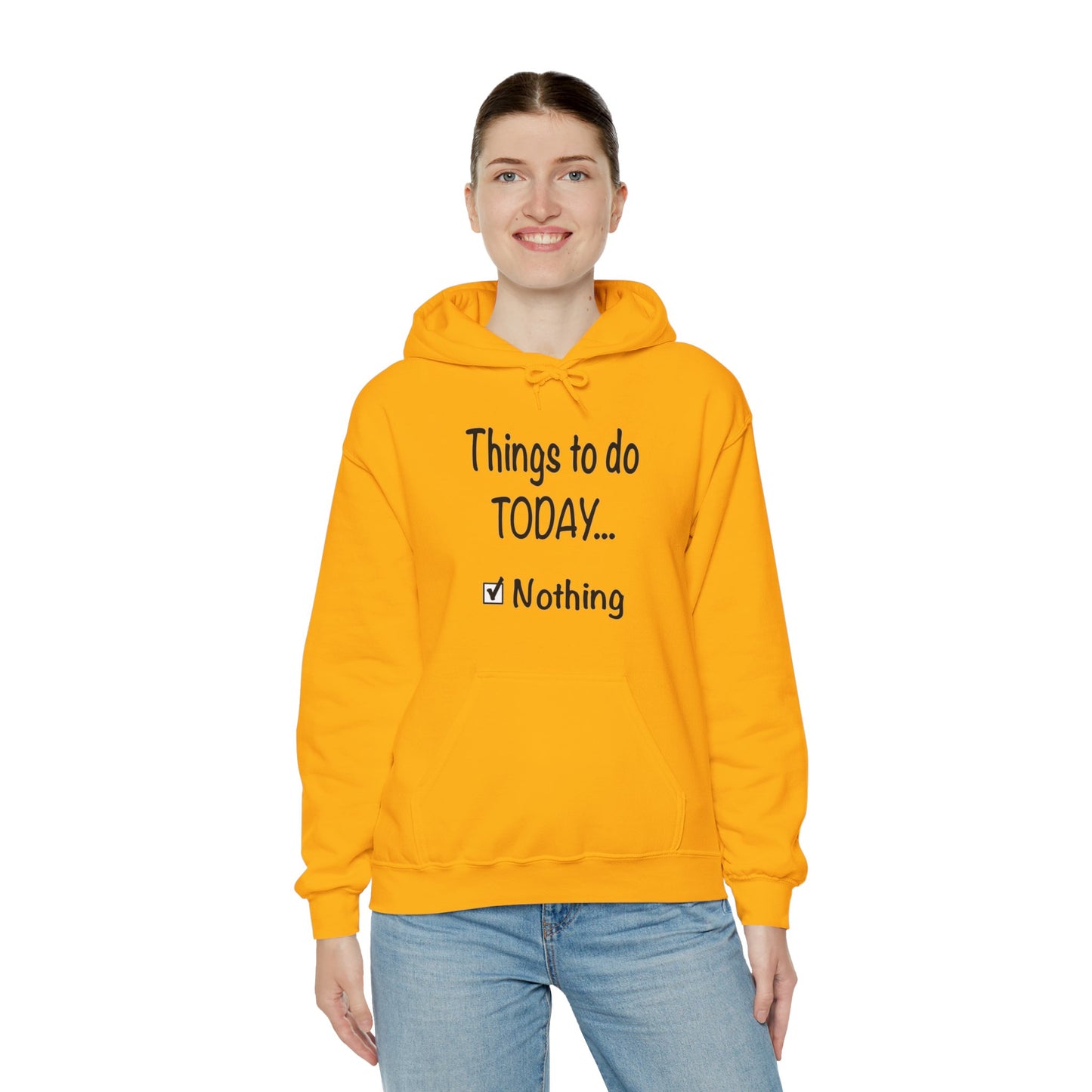 Things to Do Today Nothing Unisex Heavy Blend™ Hooded Sweatshirt