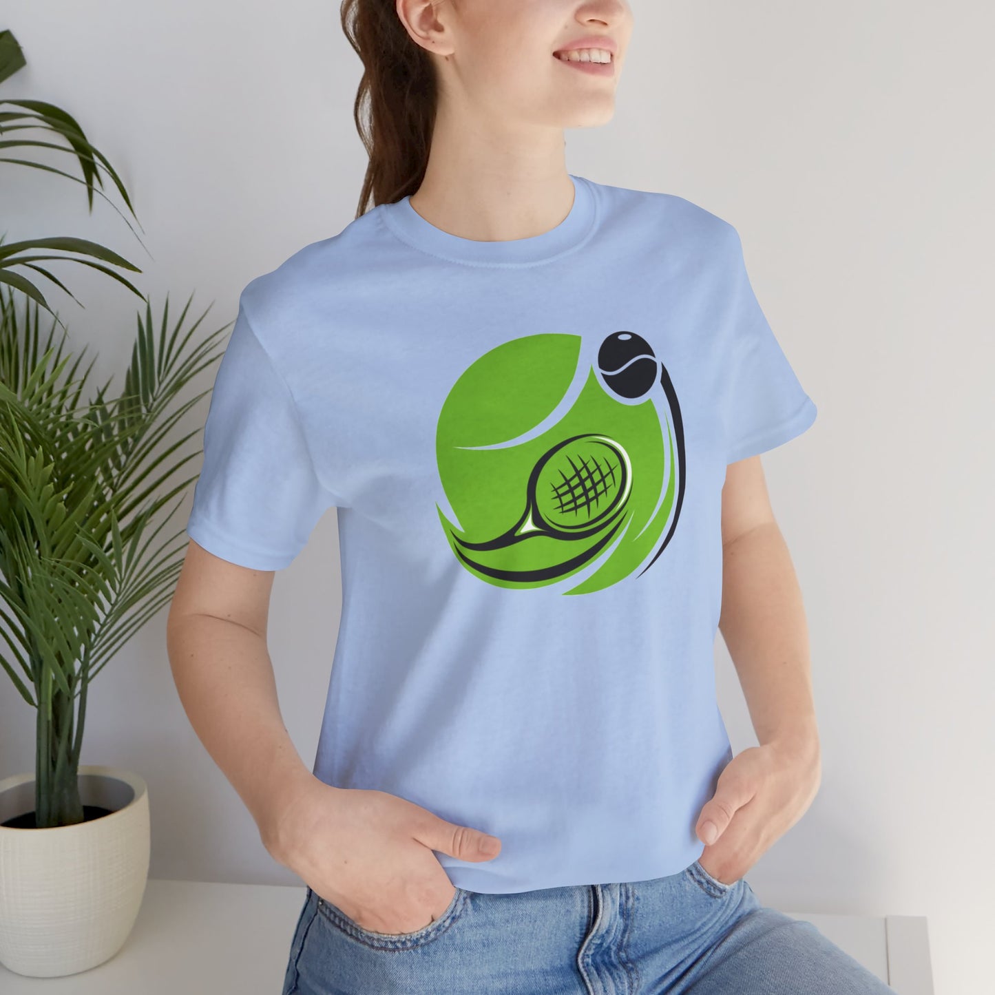 Tennis Unisex Jersey Short Sleeve Tee