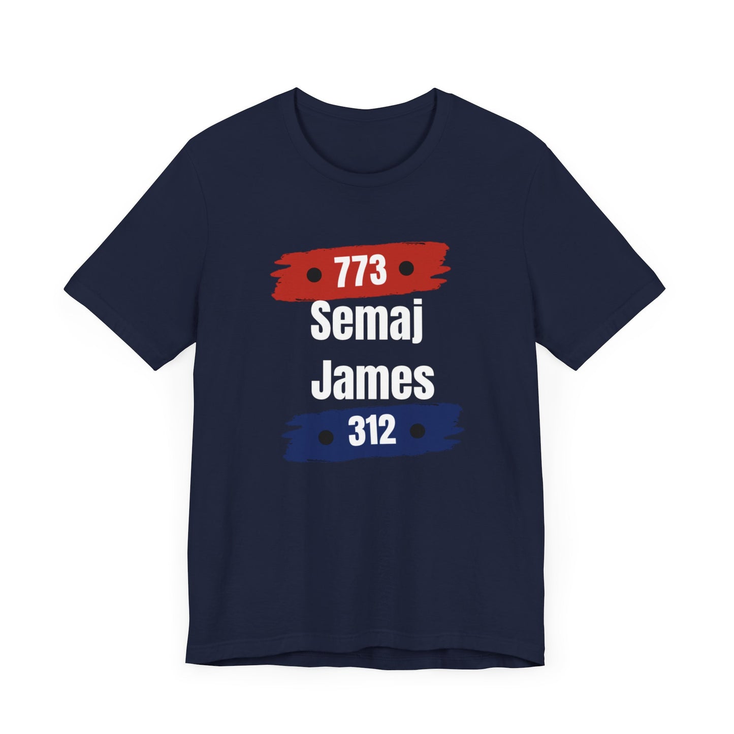 Semaj James 773/312 Unisex Short Sleeve Tee