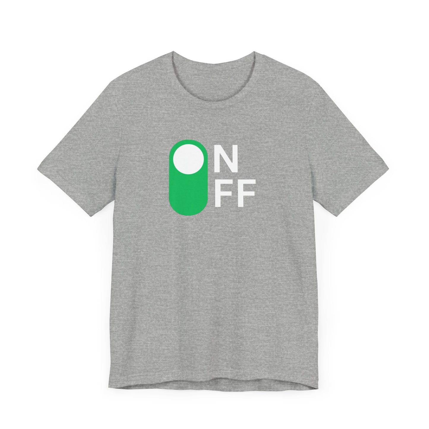 ON/ OFF Unisex Jersey Short Sleeve Tee