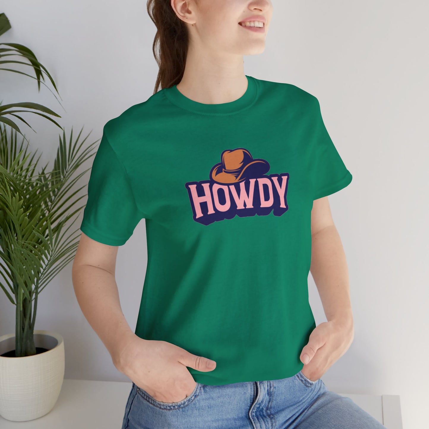 Howdy Unisex Jersey Short Sleeve Tee