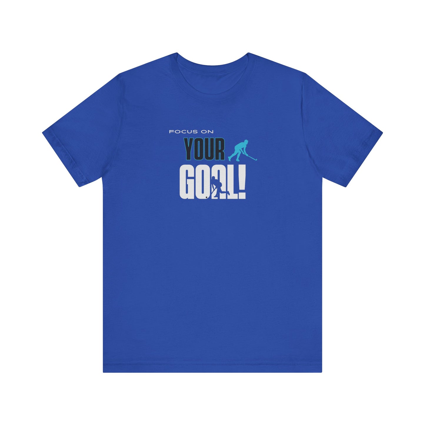 Focus On Your Goal Unisex Jersey Short Sleeve Tee