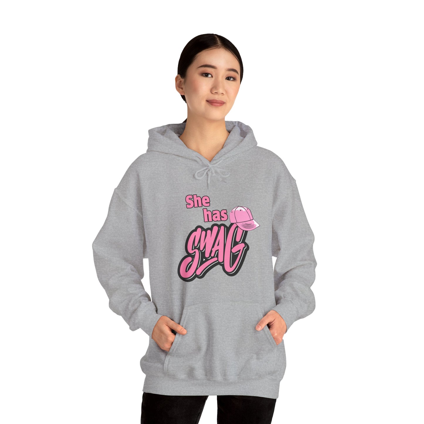 She Has Swag Unisex Heavy Blend™ Hooded Sweatshirt