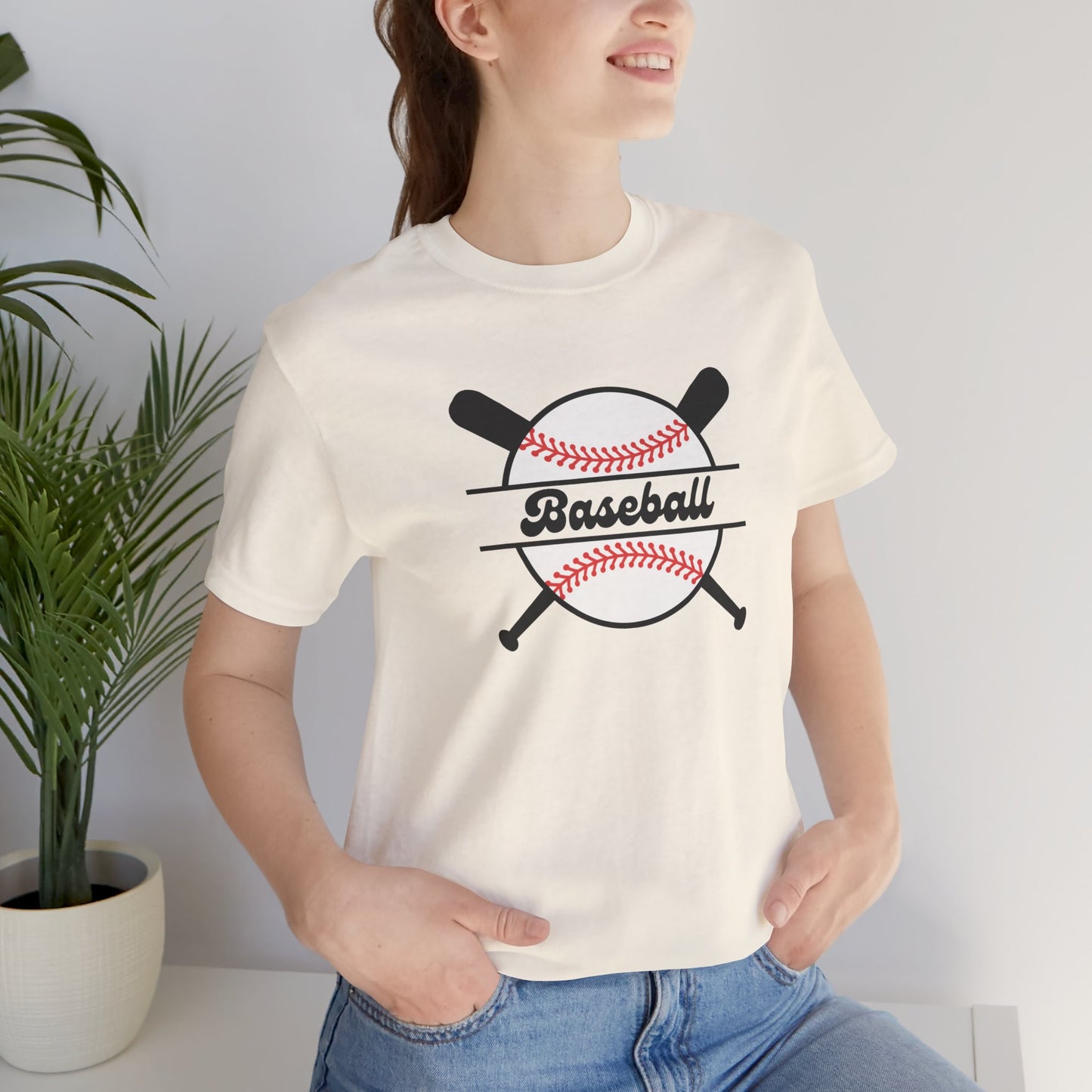 Baseball Unisex Jersey Short Sleeve Tee