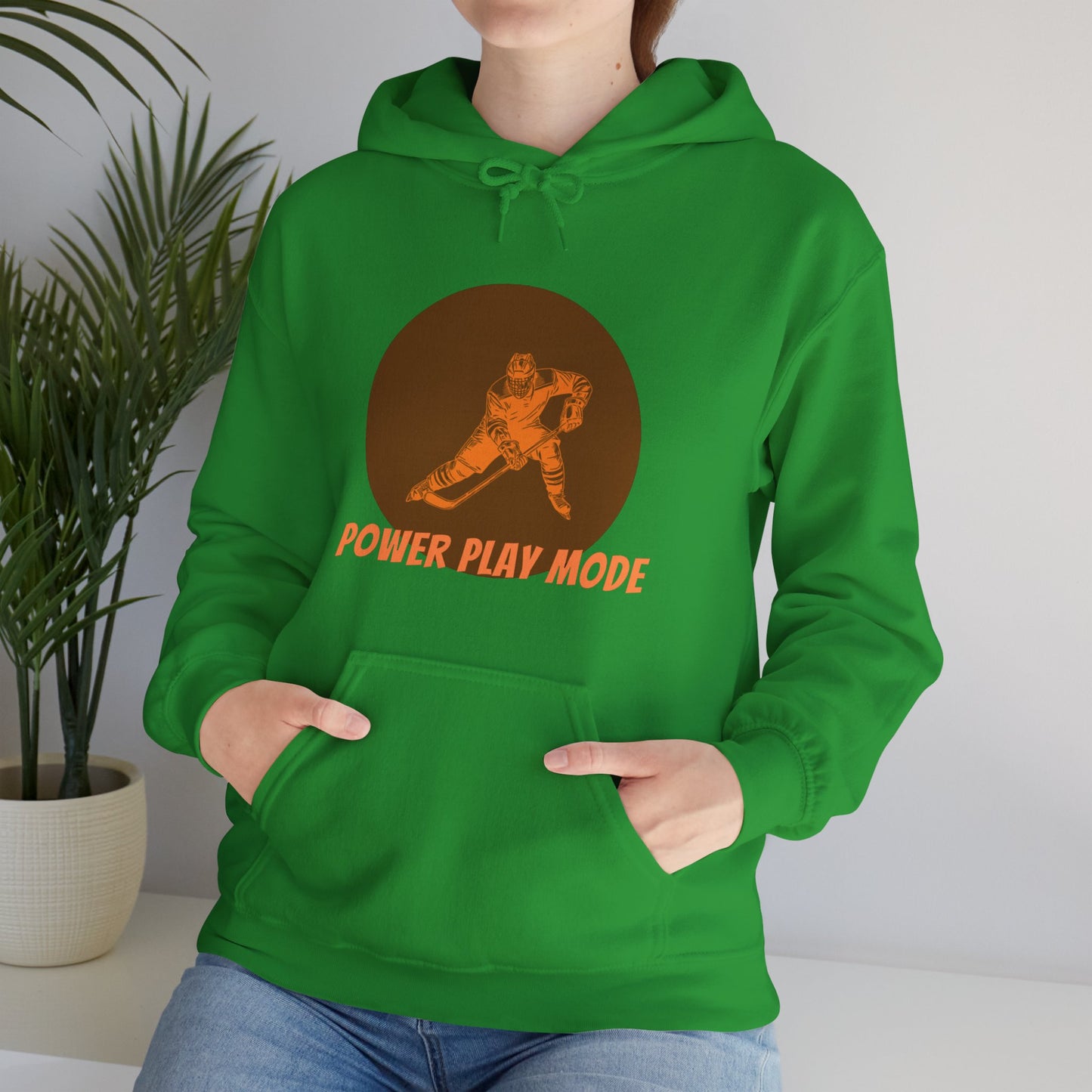 Hockey/ Power Play Mode Unisex Heavy Blend™ Hooded Sweatshirt