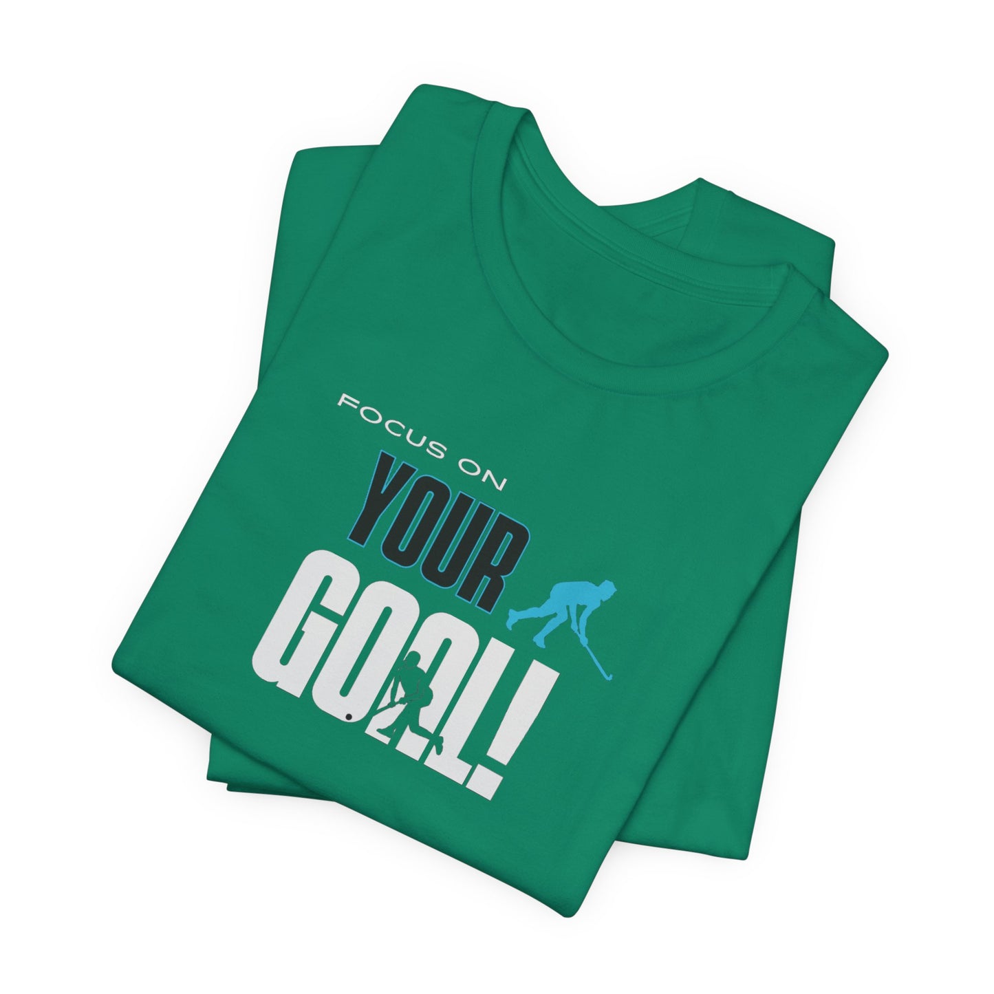 Focus On Your Goal Unisex Jersey Short Sleeve Tee