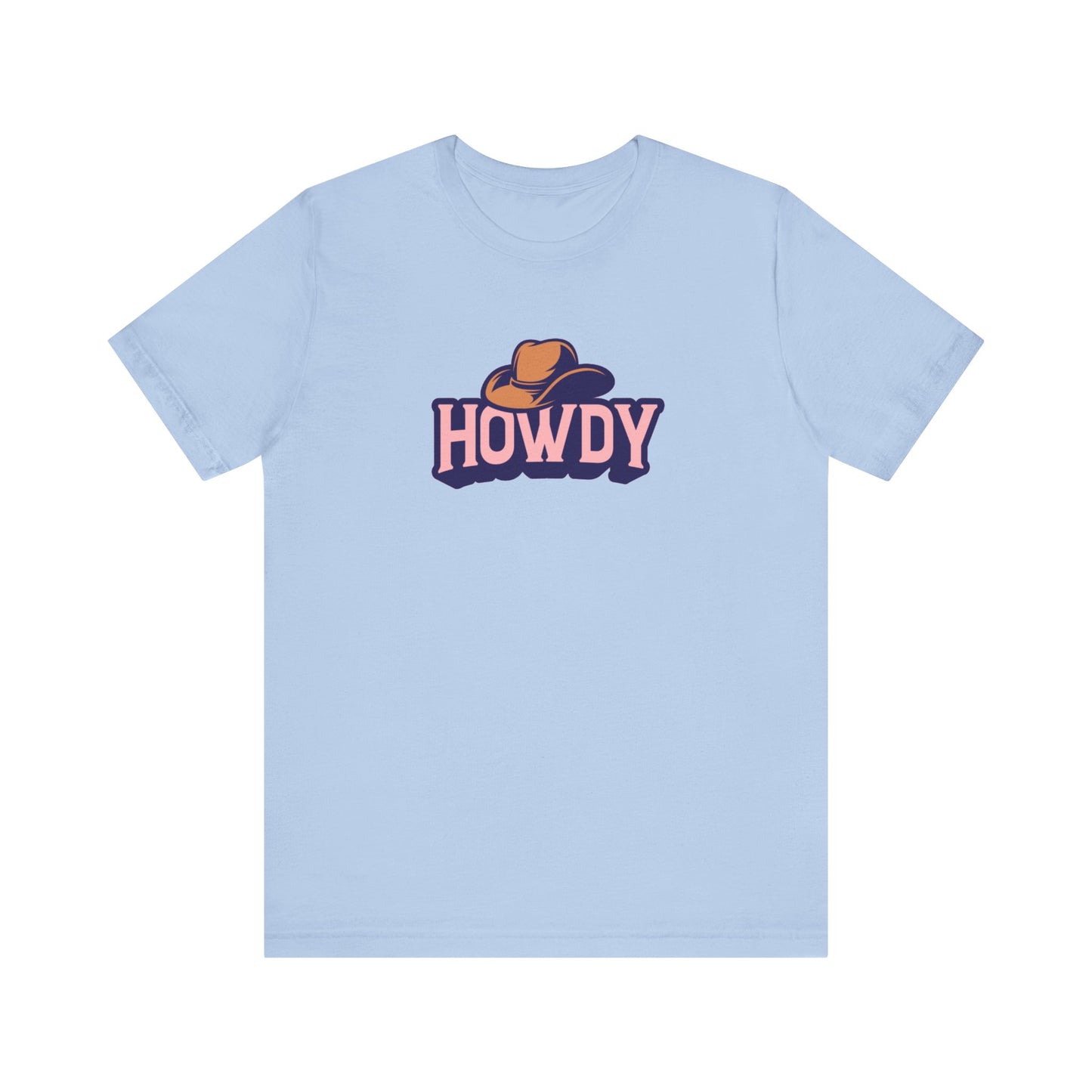 Howdy Unisex Jersey Short Sleeve Tee