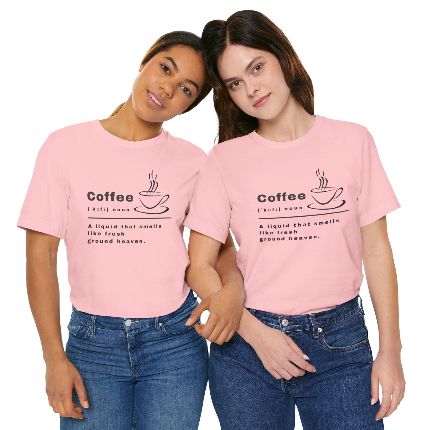 Coffee Unisex Jersey Short Sleeve Tee