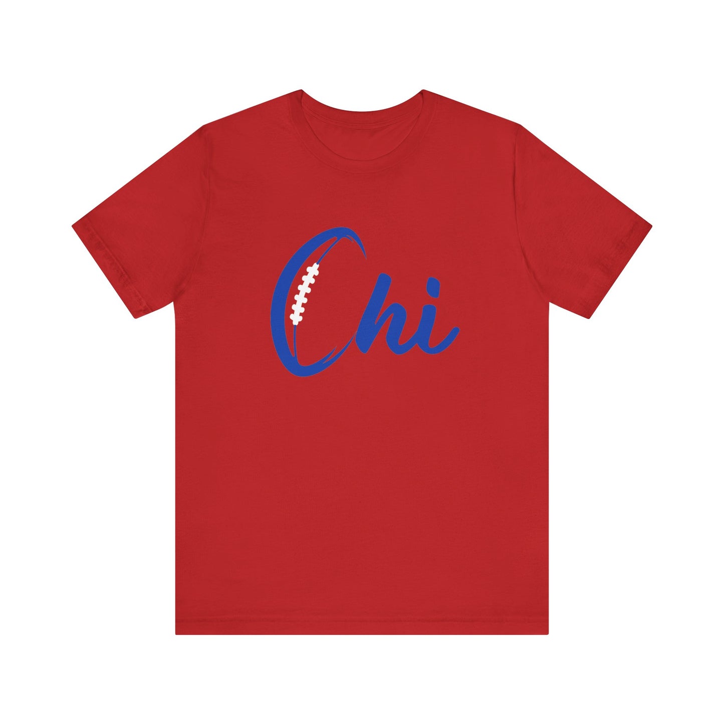 Chi Football / Blue Unisex Jersey Short Sleeve Tee