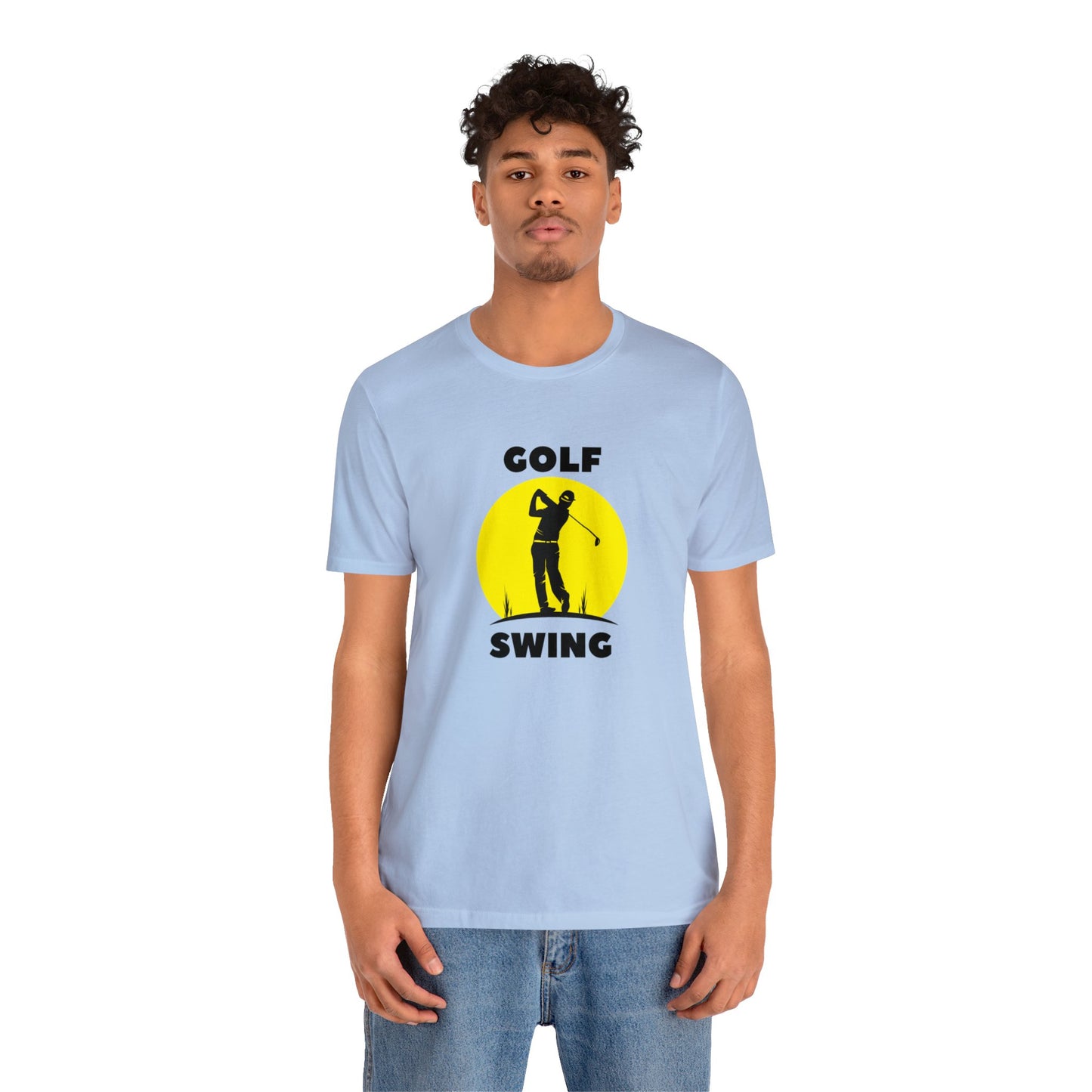 Golf Swing Unisex Jersey Short Sleeve Tee