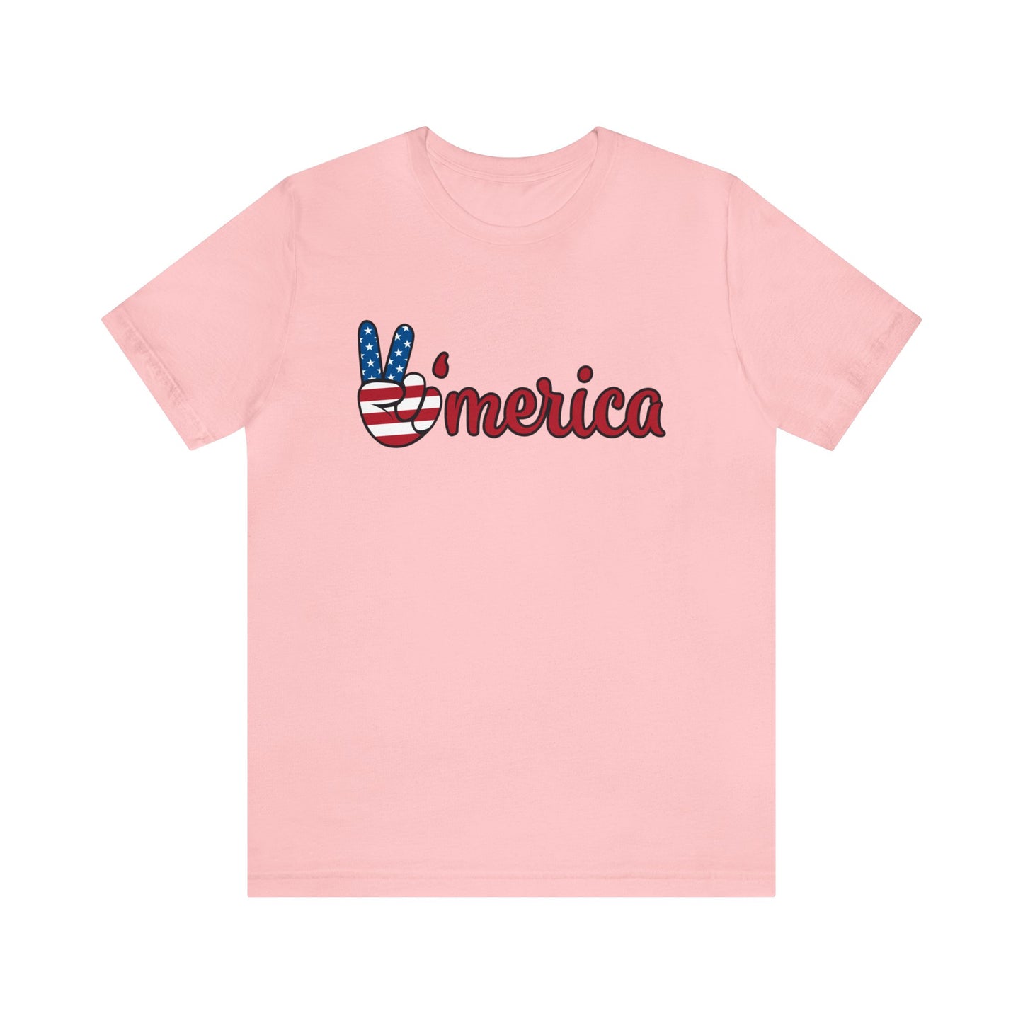 America Unisex Jersey Short Sleeve Tee