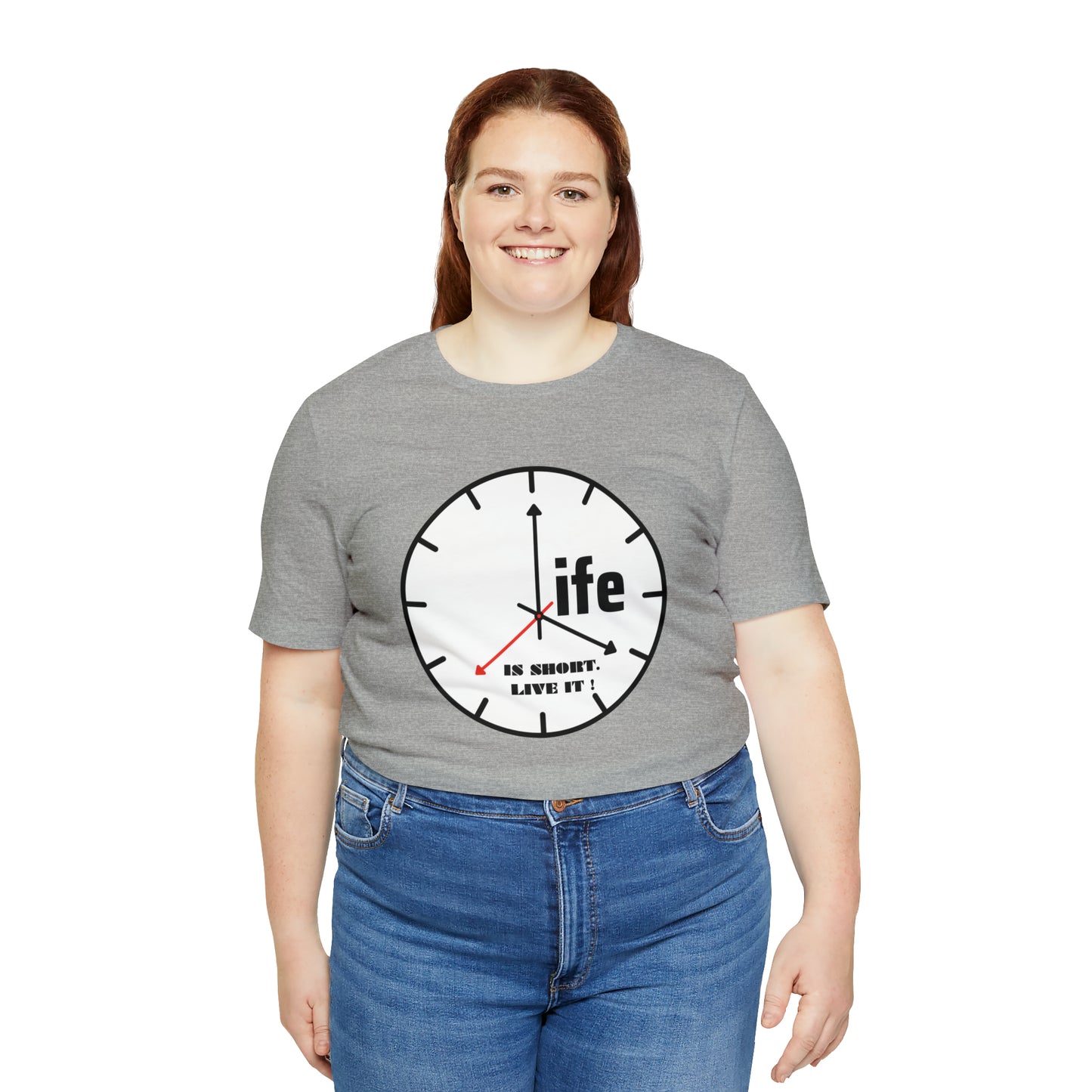 Life is To Short Live It Unisex Jersey Short Sleeve Tee