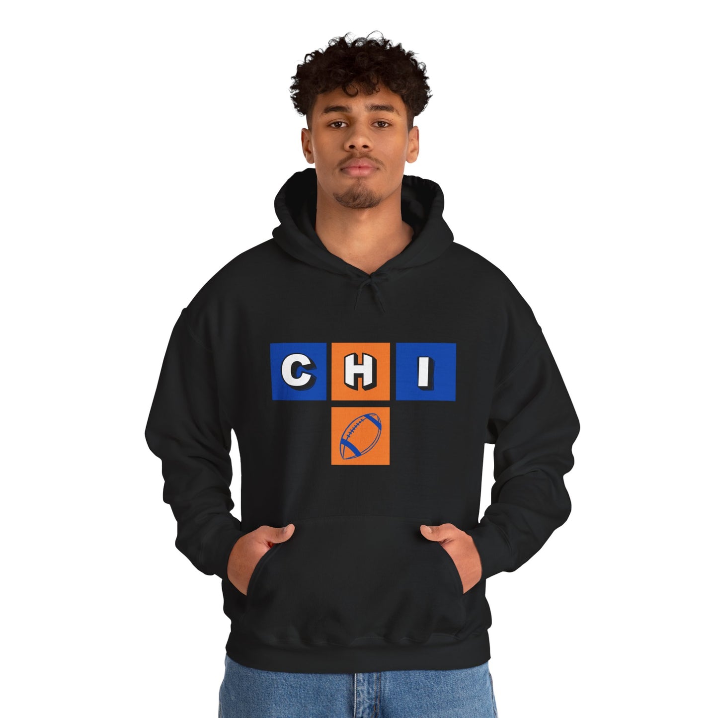 Chi Football Unisex Heavy Blend™ Hooded Sweatshirt