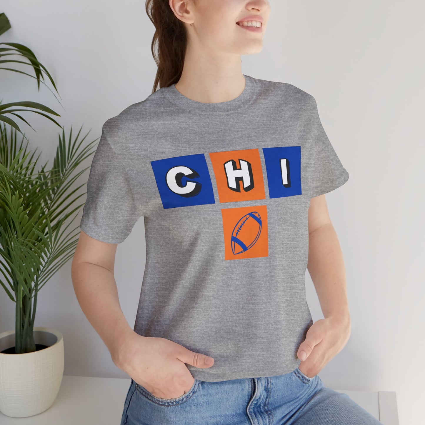 Chi Football Unisex Jersey Short Sleeve Tee