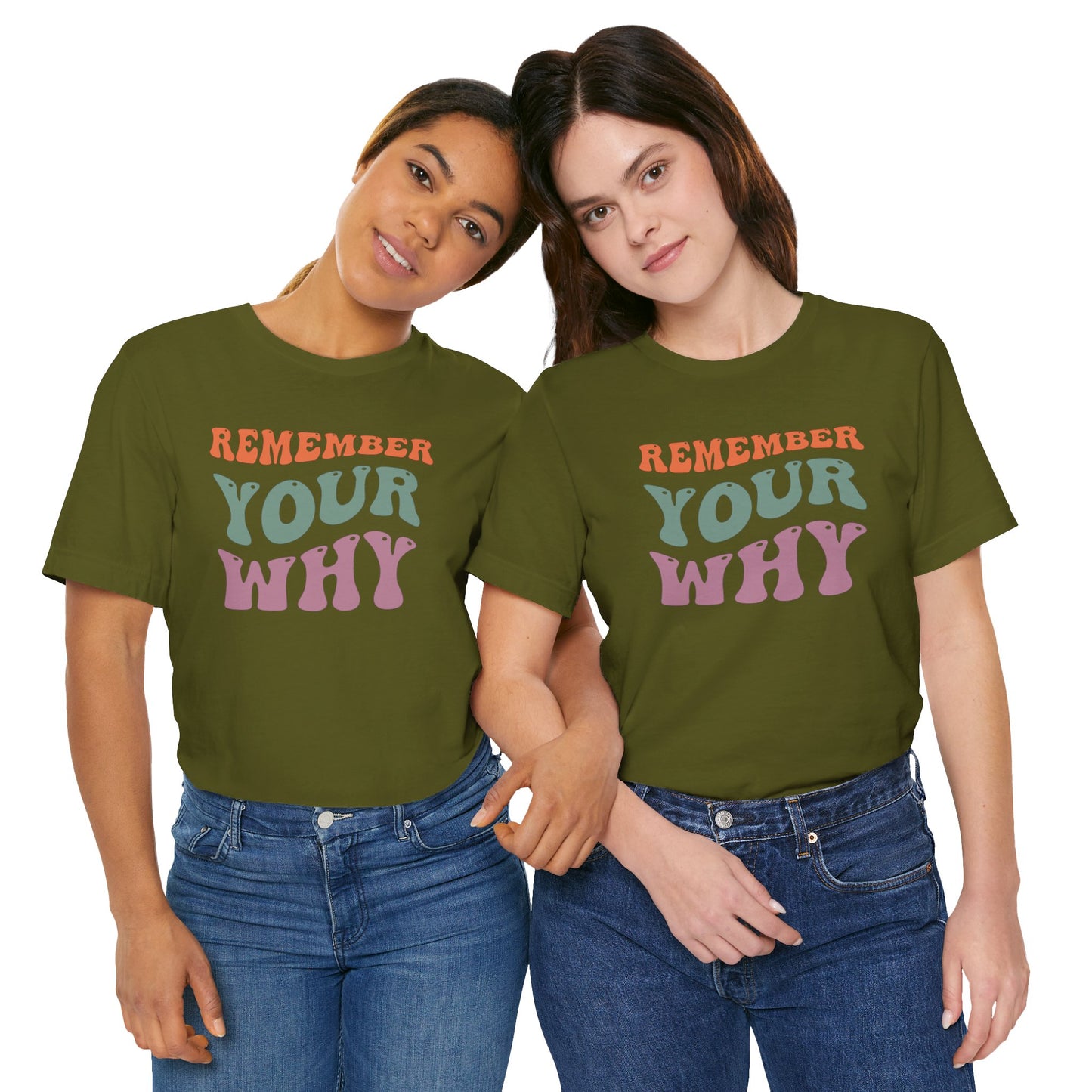 Remember Your Why Unisex Jersey Short Sleeve Tee