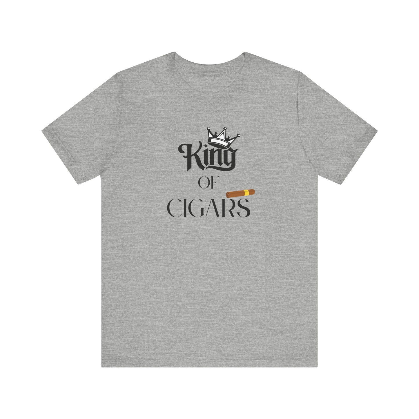 Cigars/ King of Cigars Unisex Jersey Short Sleeve Tee