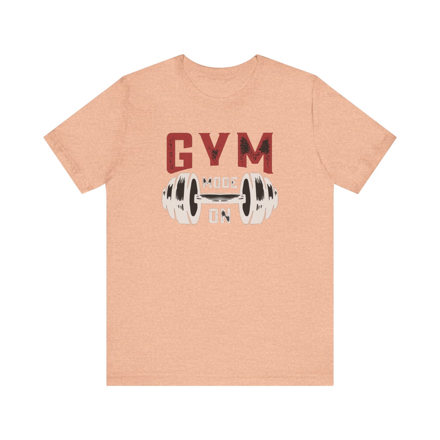 Gym Mode On Unisex Jersey Short Sleeve Tee