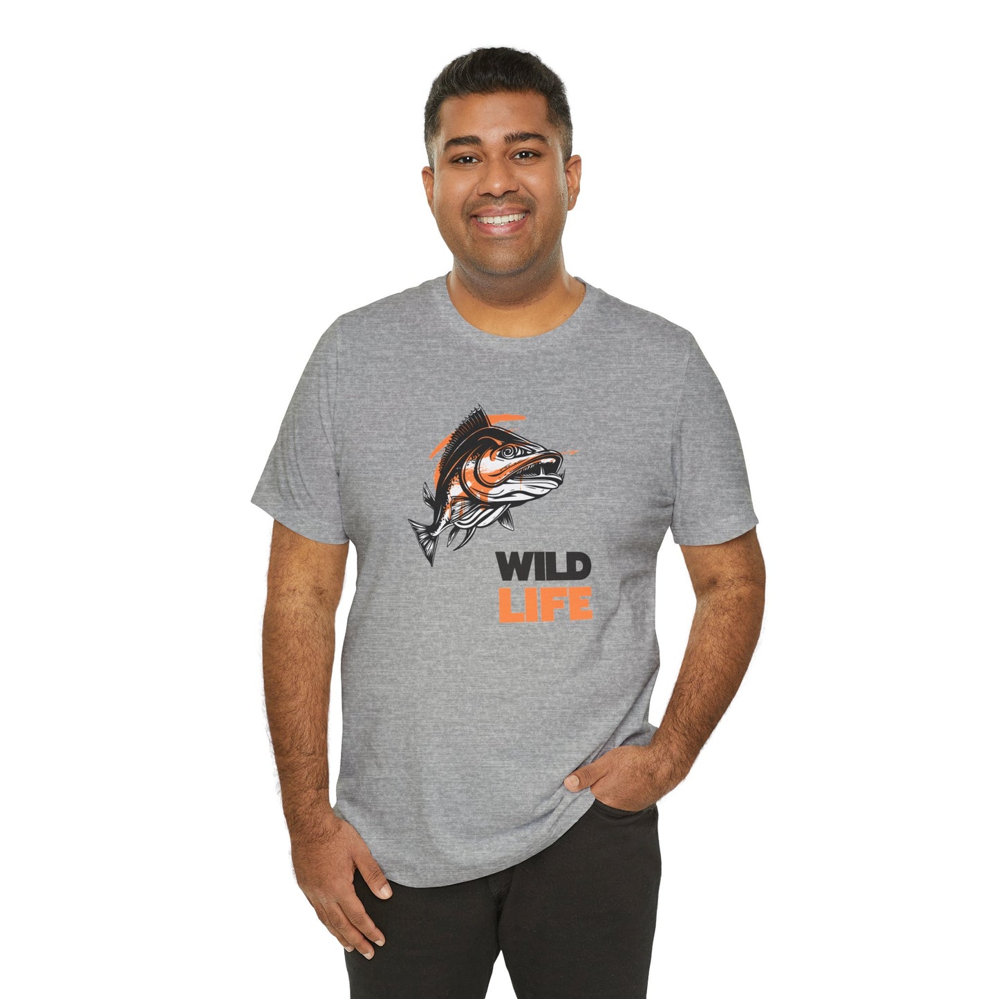 Fishing/ Wild Life Unisex Jersey Short Sleeve Tee