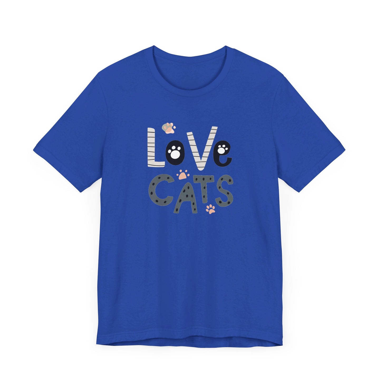 Love Cats Unisex Jersey Short Sleeve Tee