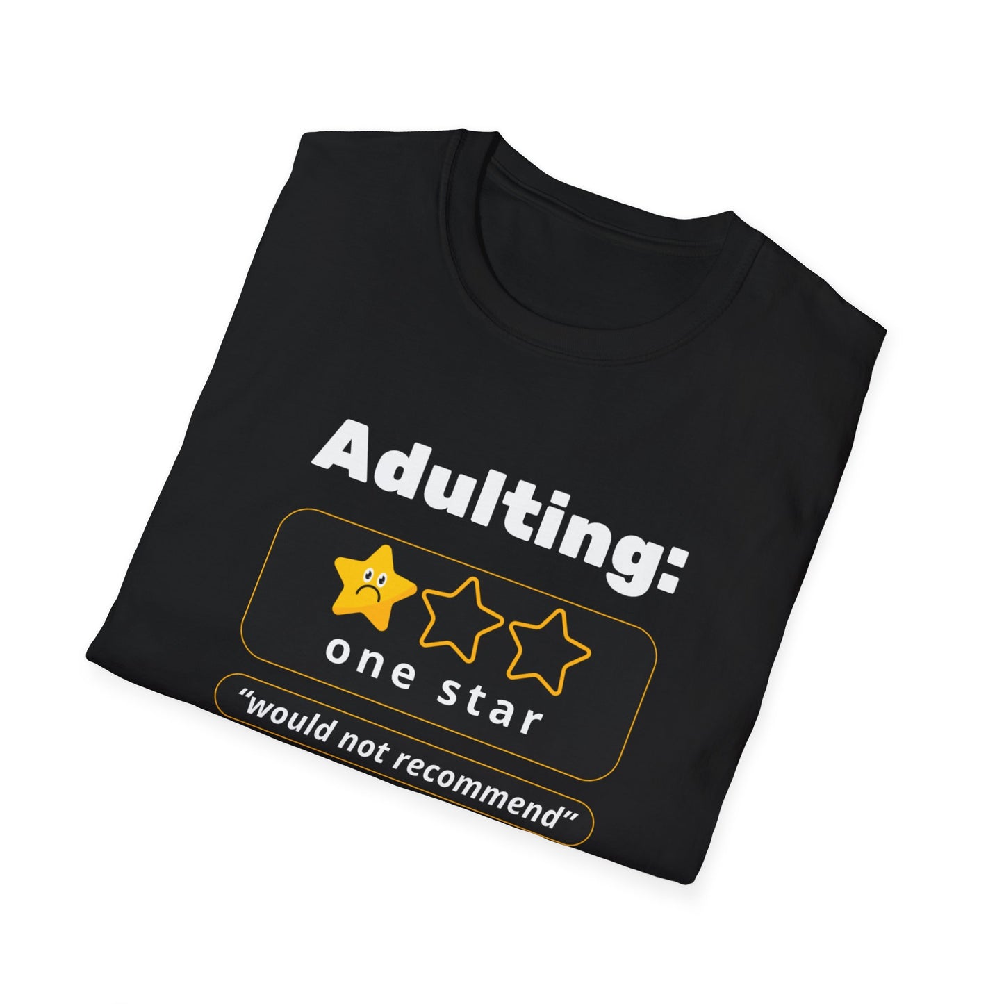 Adulting Unisex Softstyle T-Shirt