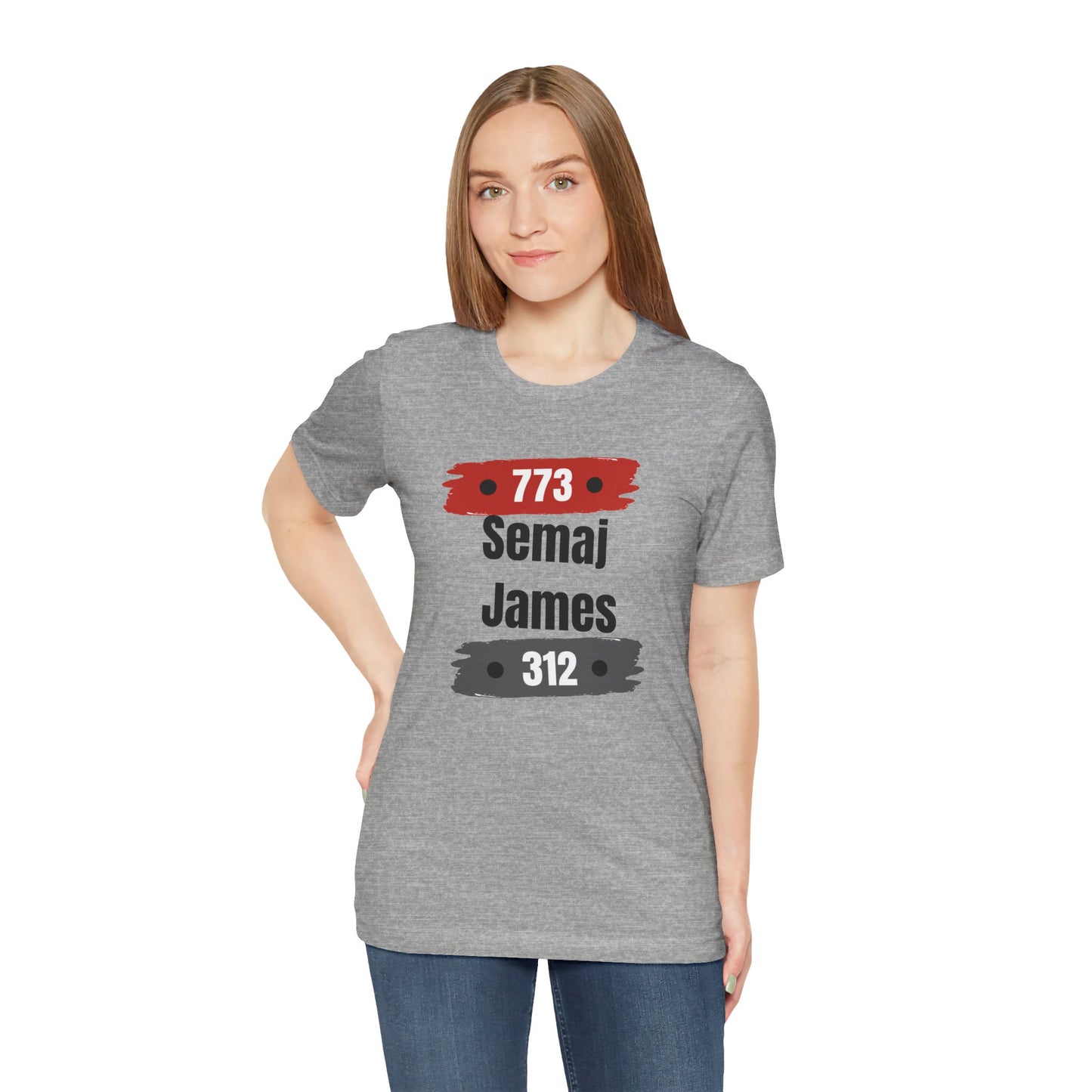 Semaj James 773/312 Unisex Short Sleeve Tee