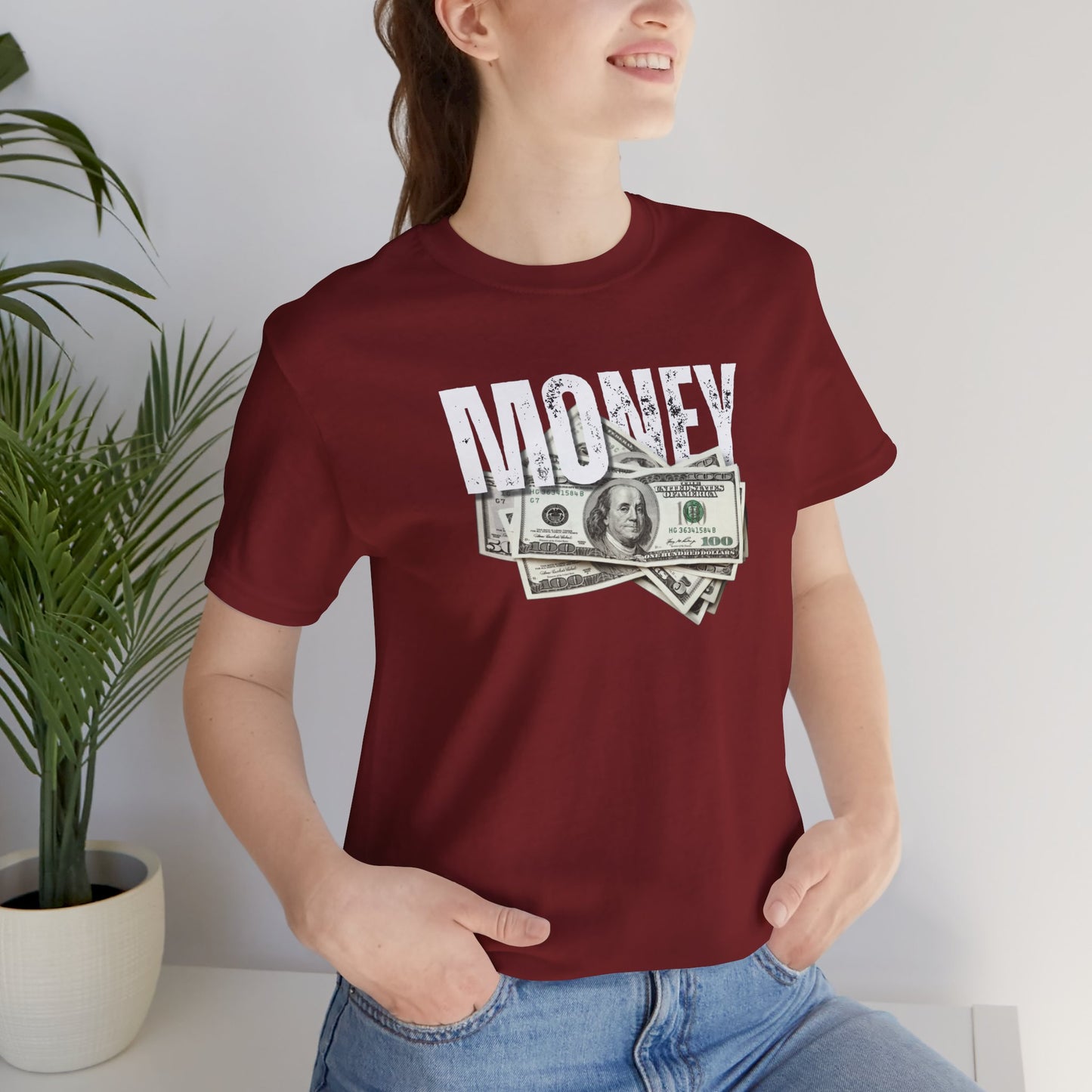 Money Unisex Jersey Short Sleeve Tee