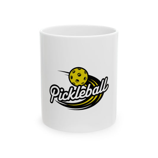 Pickleball Ceramic Mug, (11oz, 15oz)