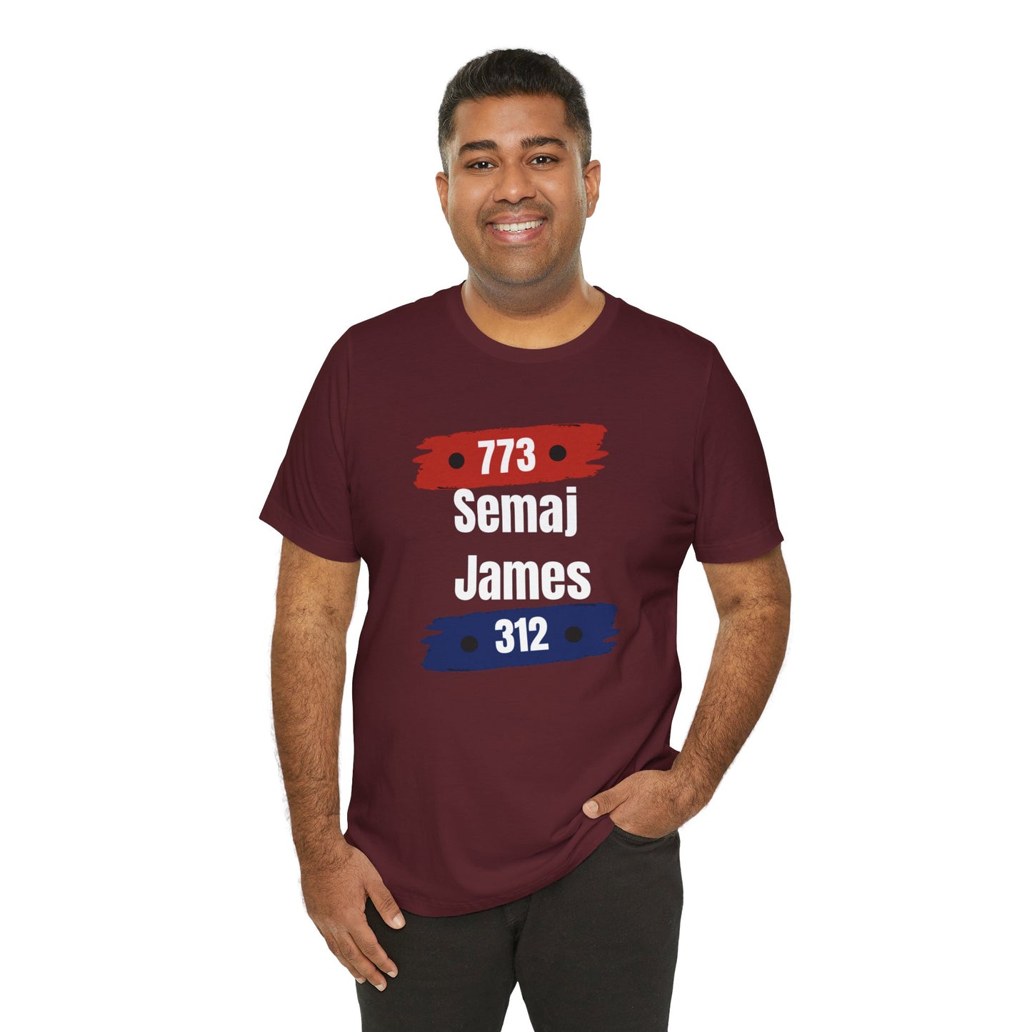 Semaj James 773/312 Unisex Short Sleeve Tee