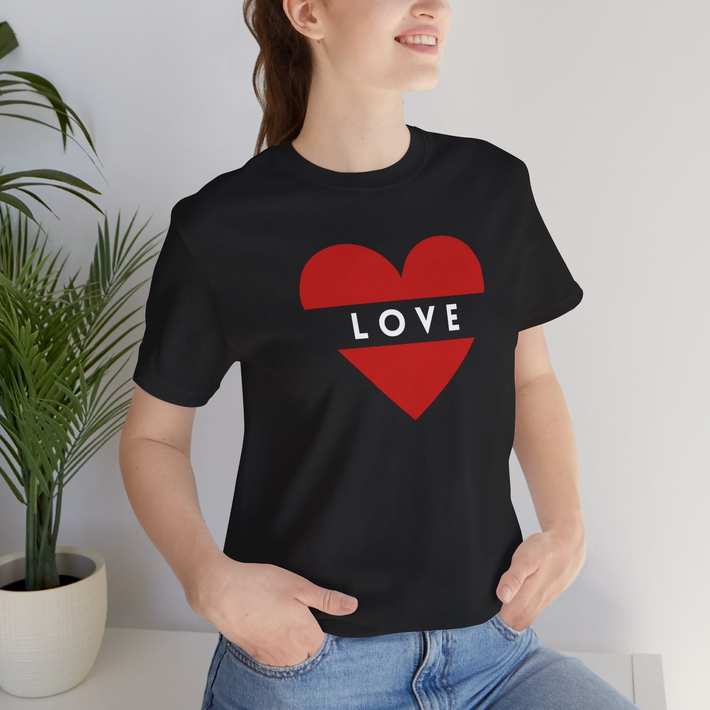 Love Unisex Jersey Short Sleeve Tee