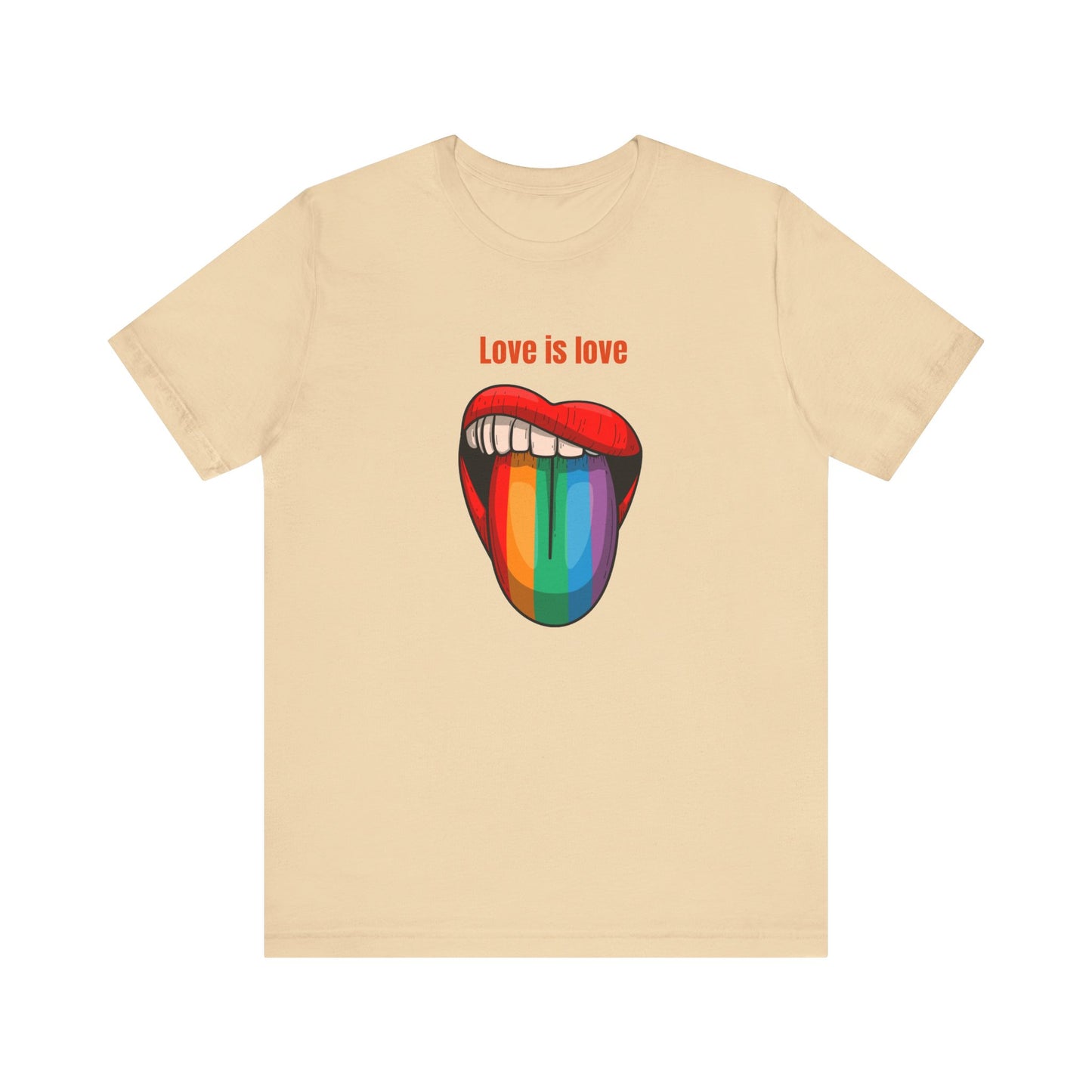 Love Is Love Unisex Jersey Short Sleeve Tee
