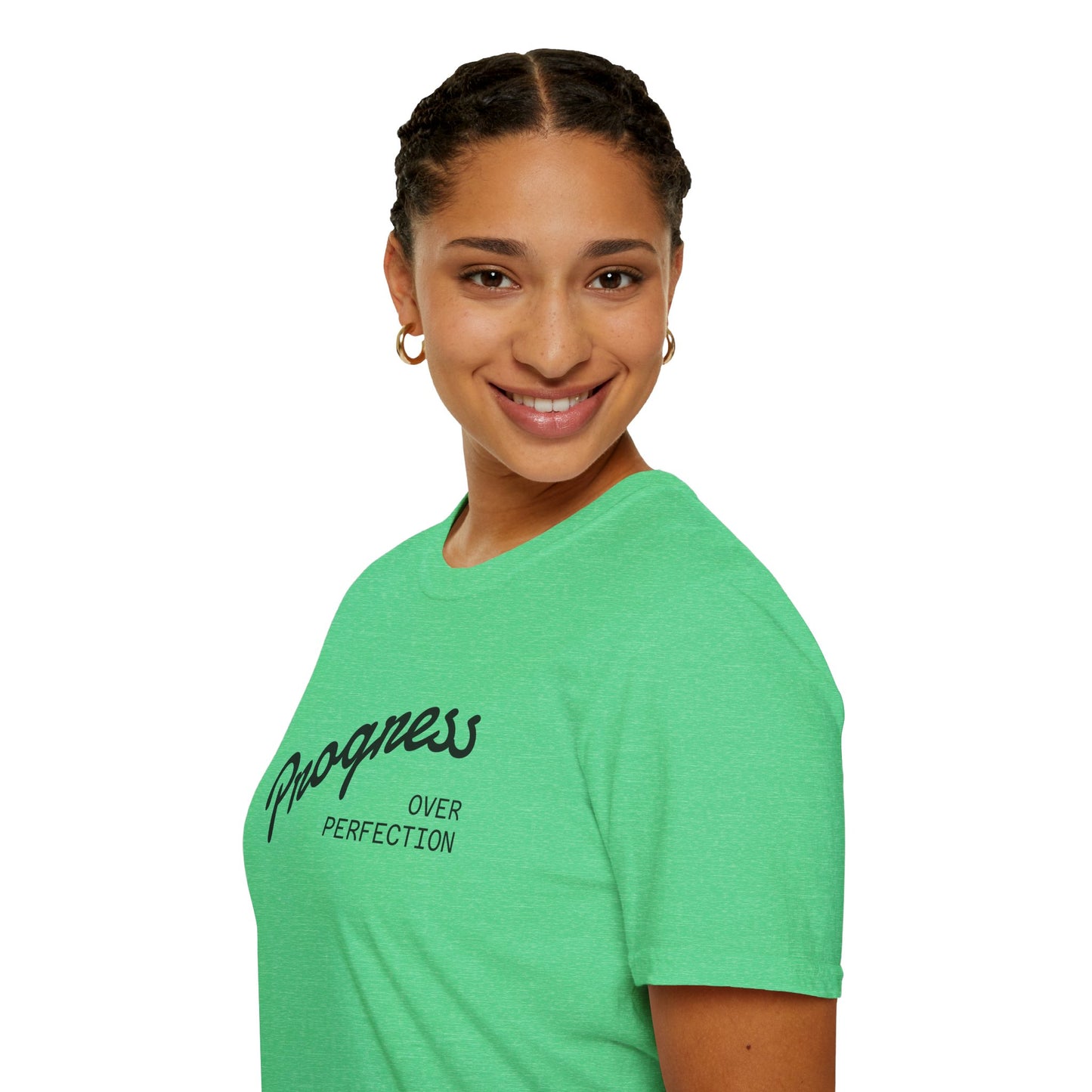 Progress Over Perfection Unisex Softstyle T-Shirt