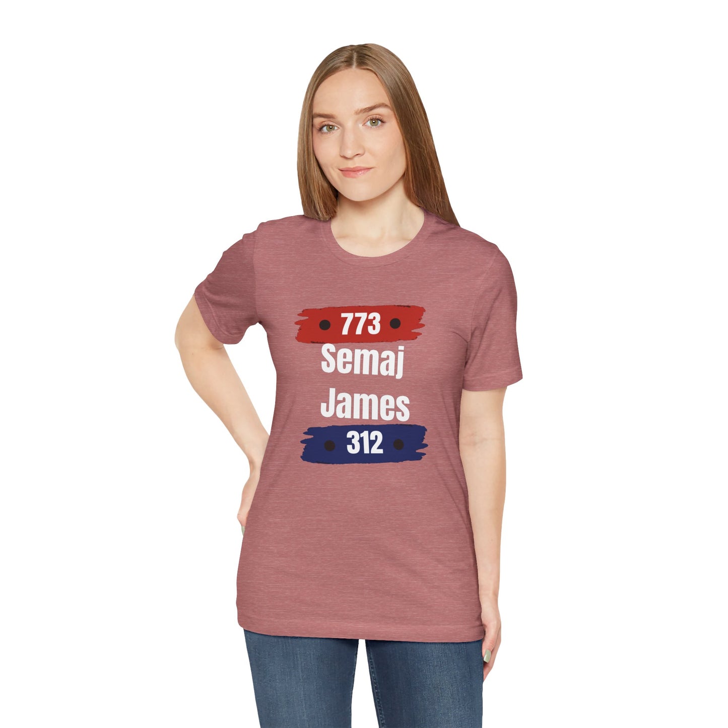 Semaj James 773/312 Unisex Short Sleeve Tee