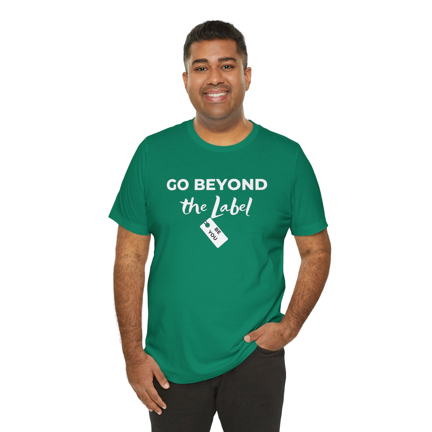 Go Beyond The Label Unisex Jersey Short Sleeve Tee