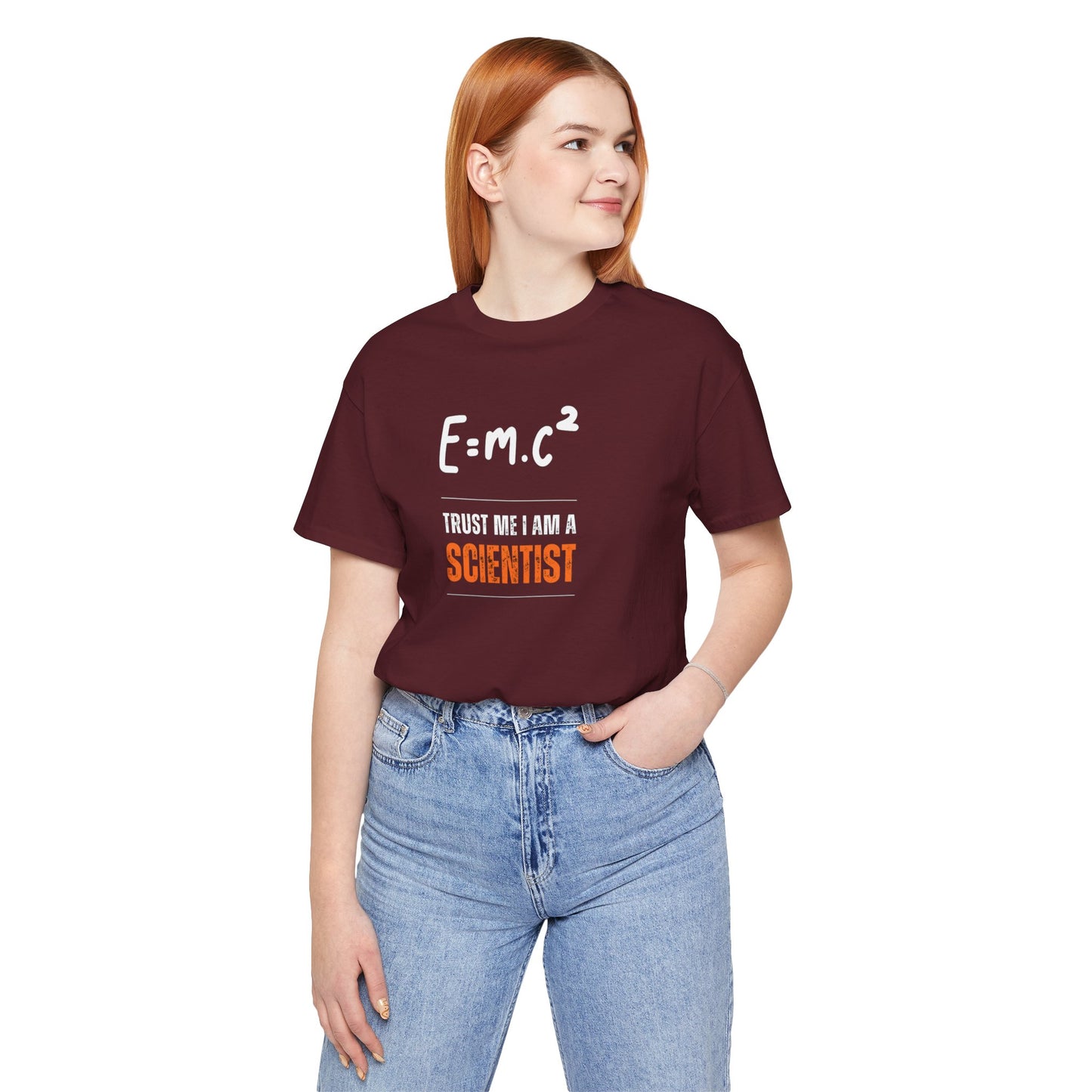 E = m.c Squared Unisex Jersey Short Sleeve Tee