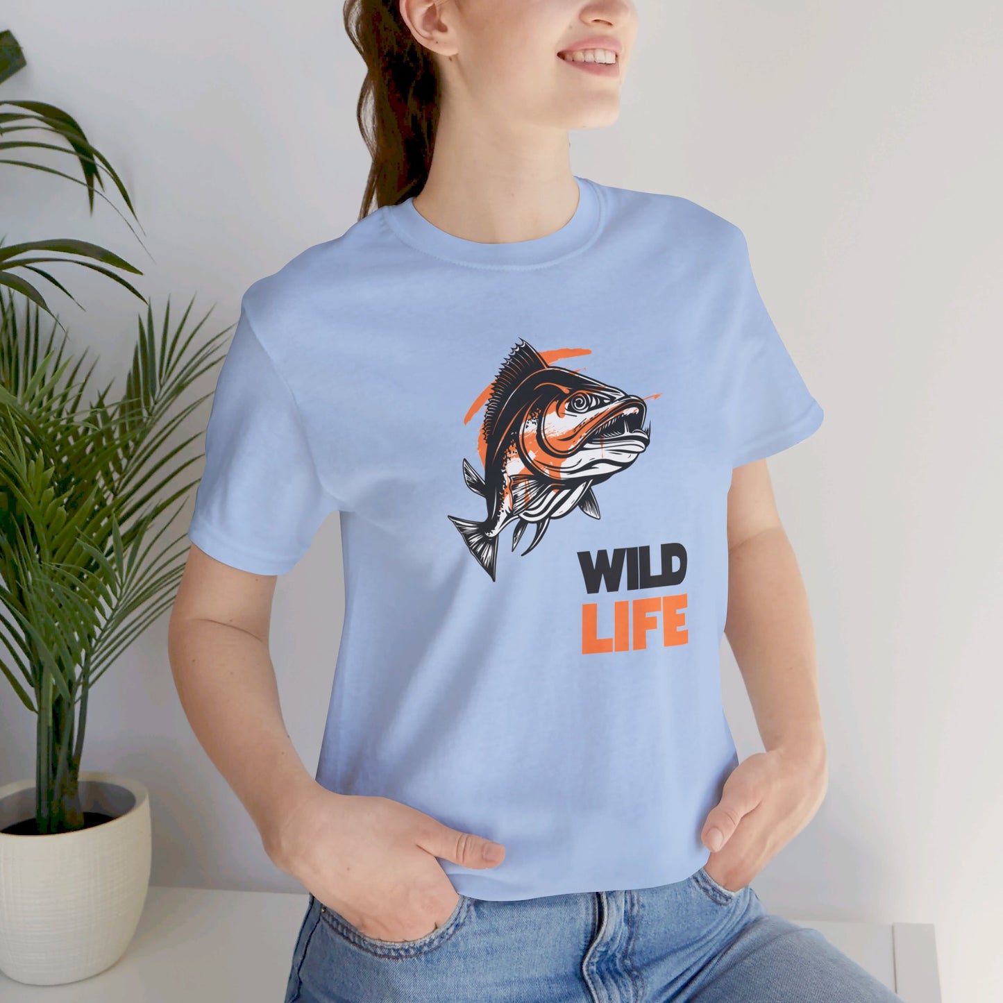 Fishing/ Wild Life Unisex Jersey Short Sleeve Tee