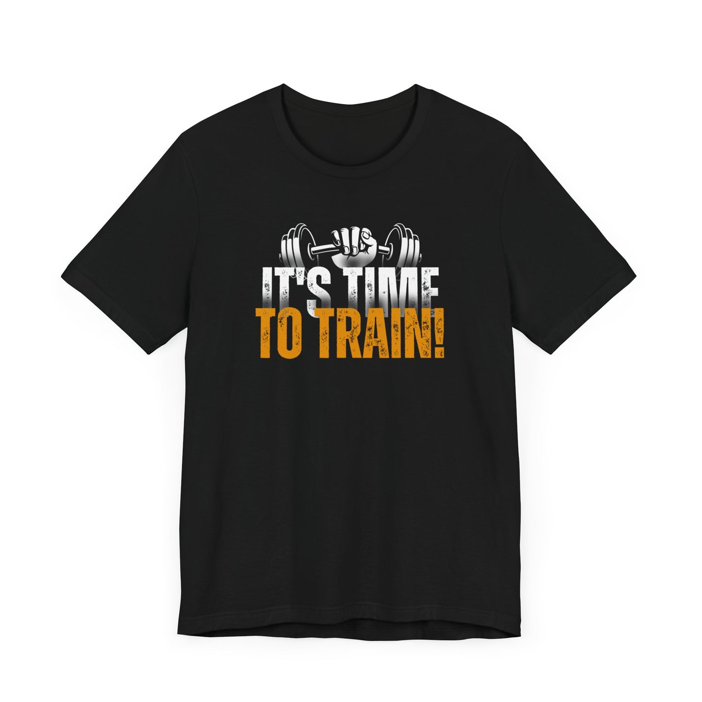 Gym\ It's Time To Train Unisex Jersey Short Sleeve Tee