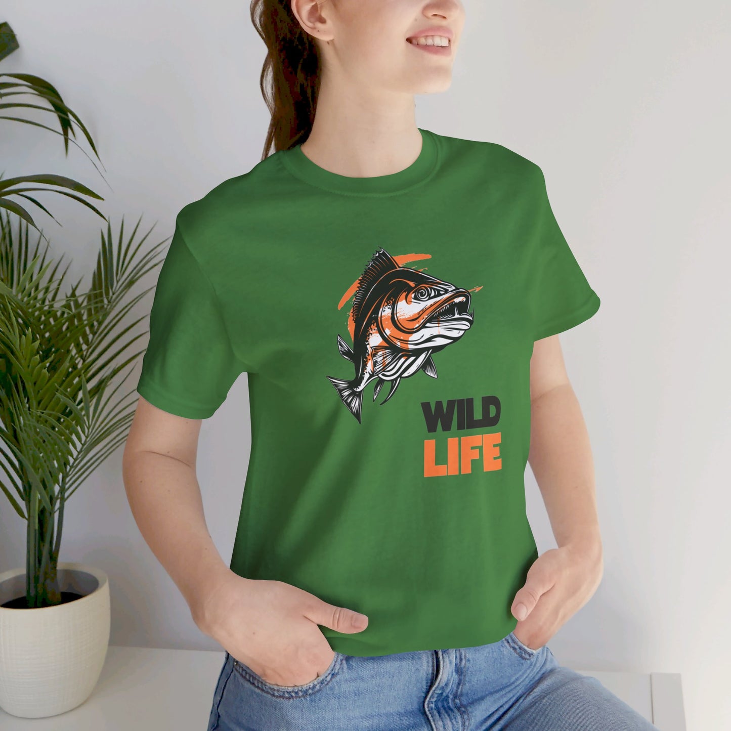 Fishing/ Wild Life Unisex Jersey Short Sleeve Tee