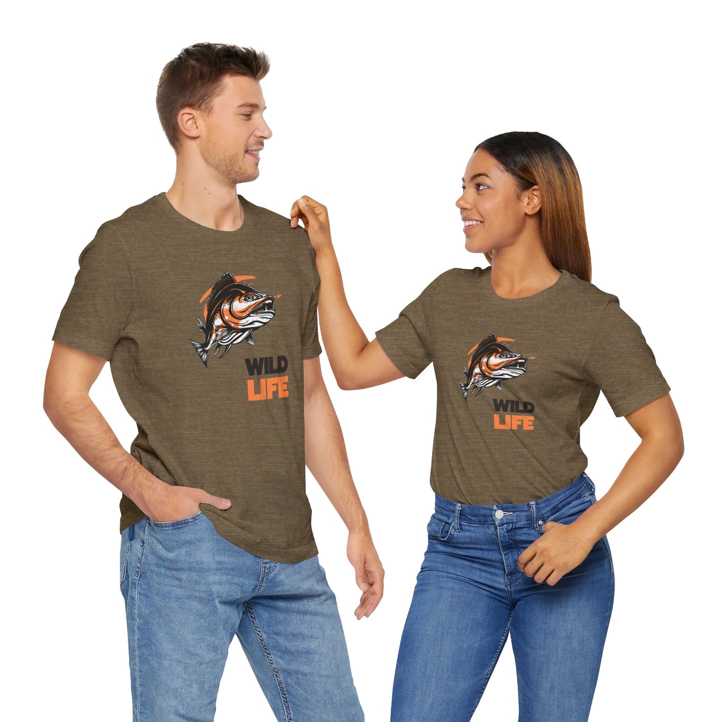 Fishing/ Wild Life Unisex Jersey Short Sleeve Tee