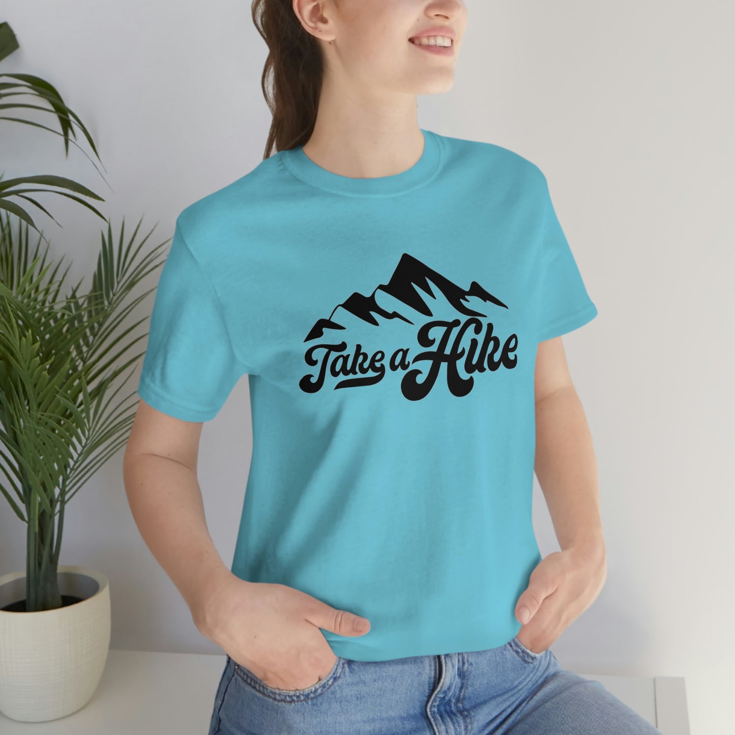 Take A Hike Unisex Jersey Short Sleeve Tee