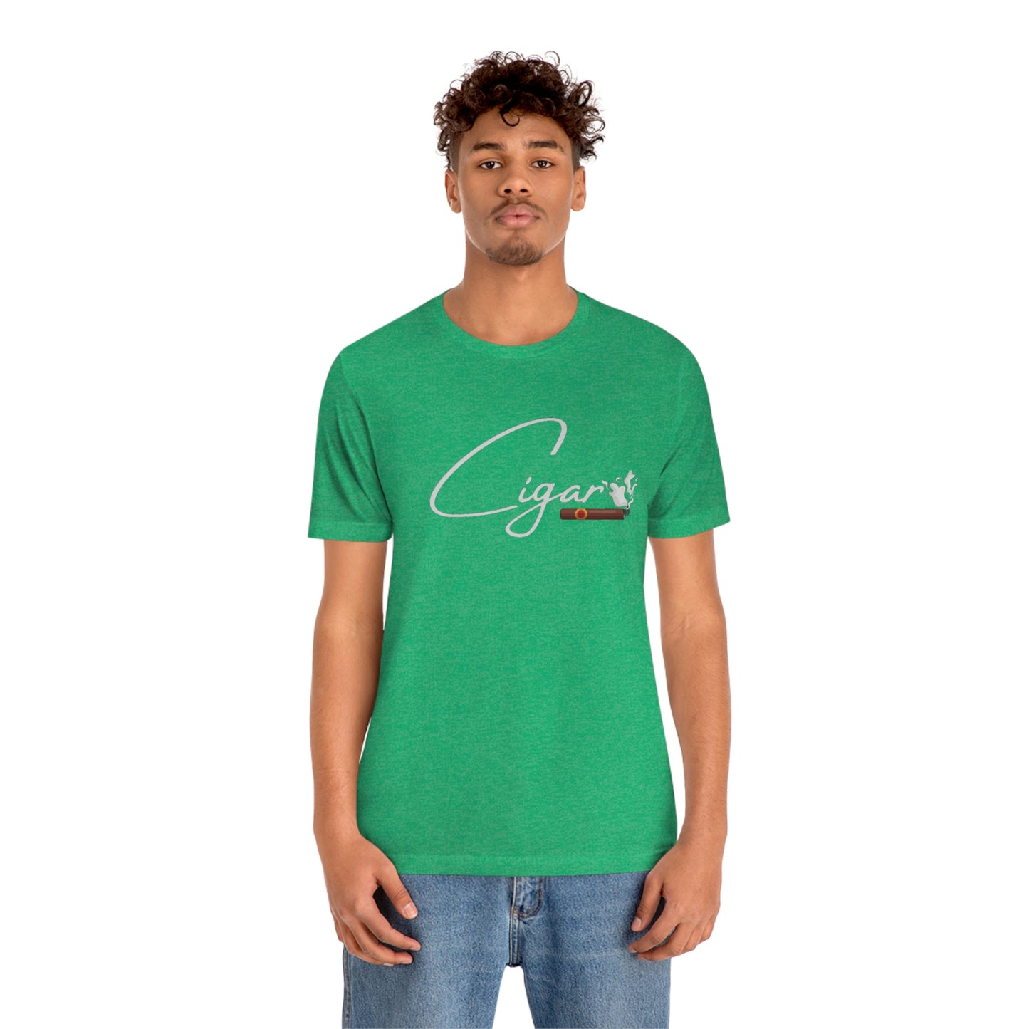 Cigar Unisex Jersey Short Sleeve Tee