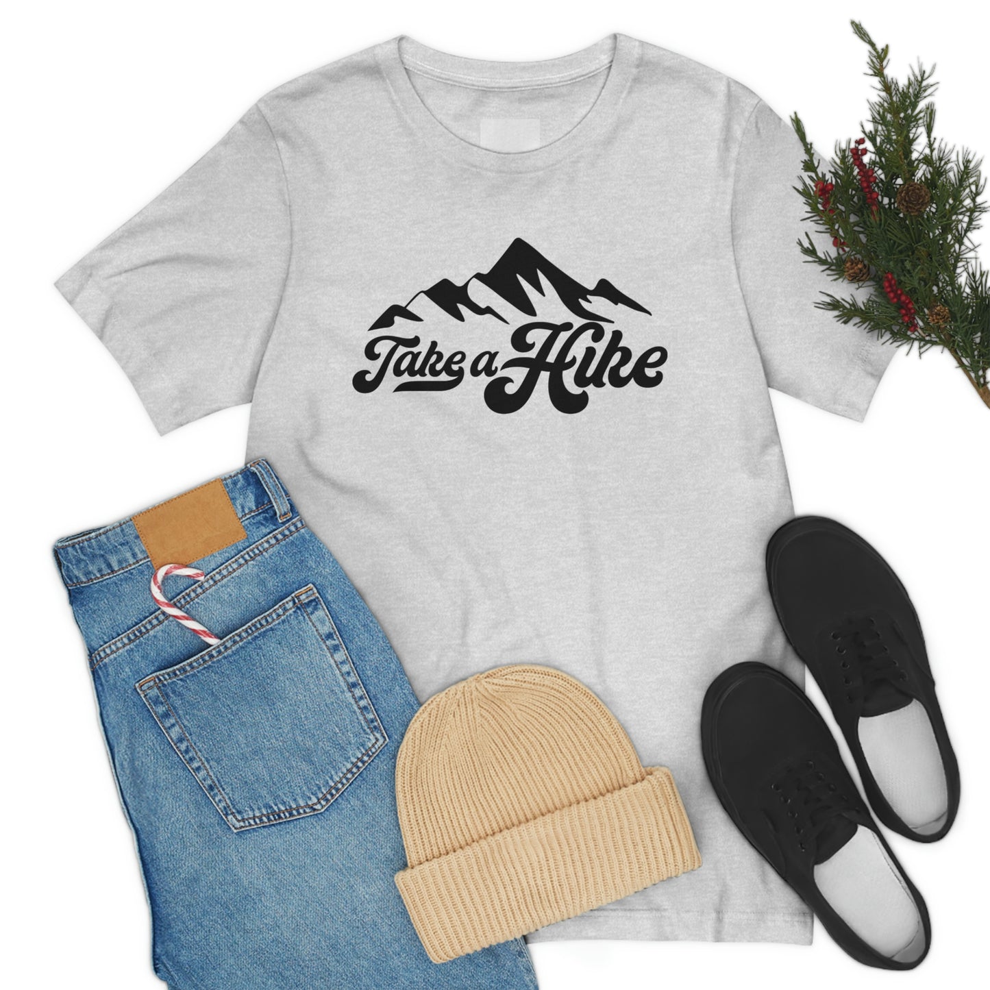 Take A Hike Unisex Jersey Short Sleeve Tee