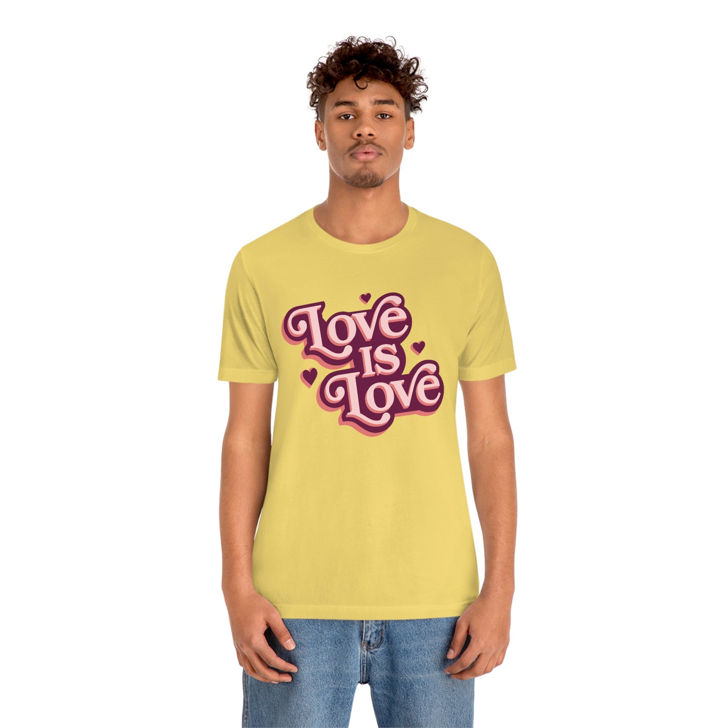 Love is Love Unisex Jersey Short Sleeve Tee