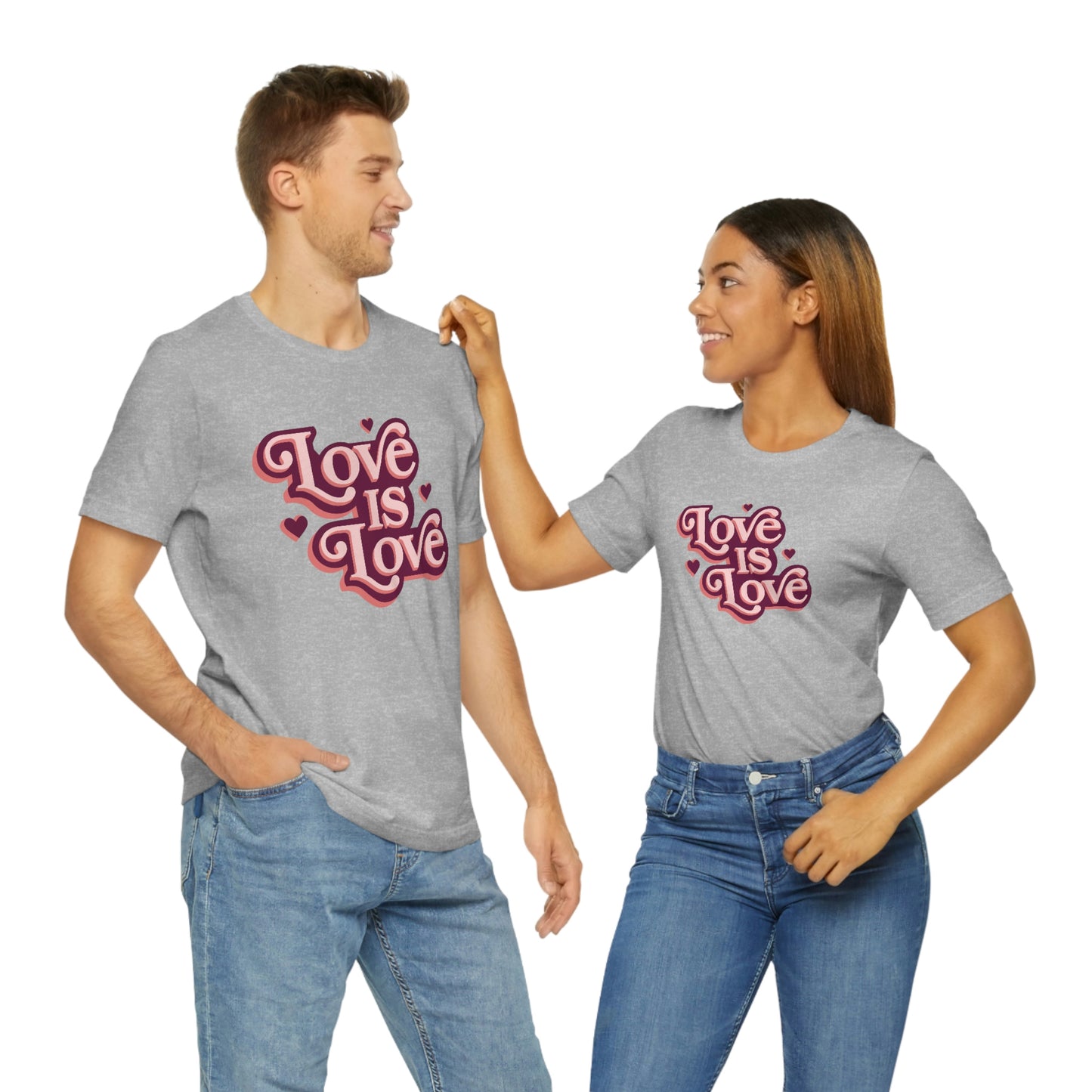 Love is Love Unisex Jersey Short Sleeve Tee